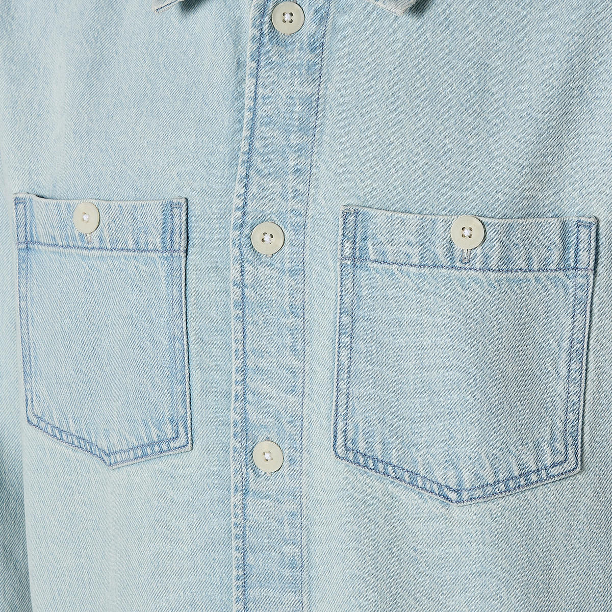 Lee Cooper Relaxed Fit Collared Denim Long Sleeves Shirt-men-clothing-shirts-image-2