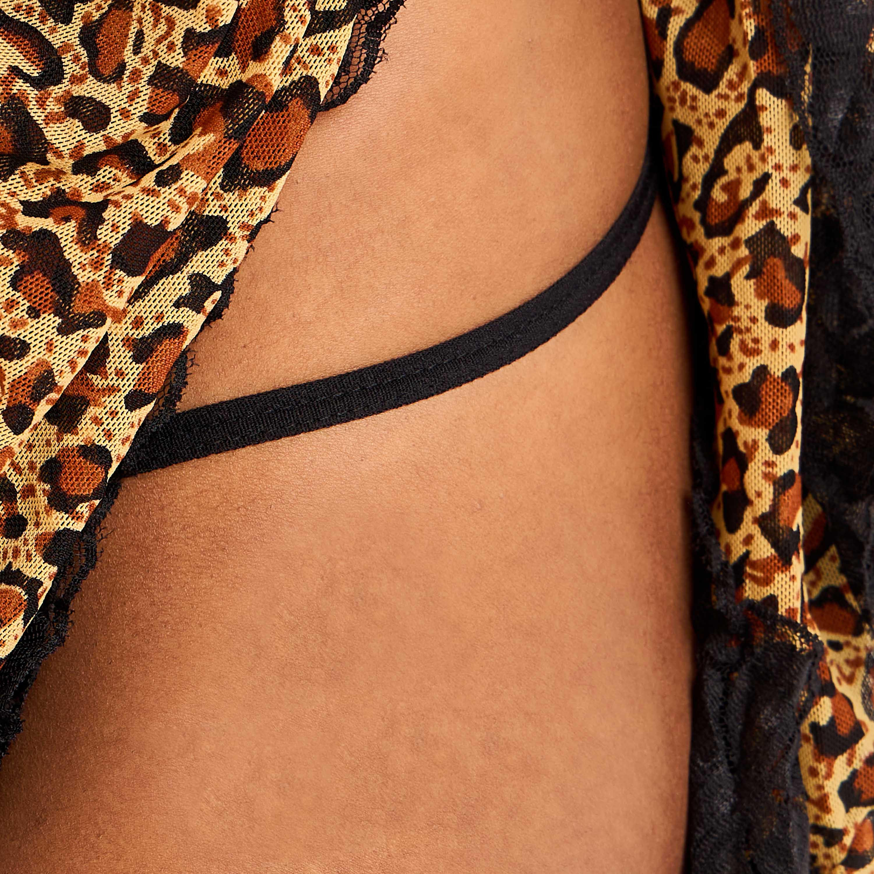 Night Dress Sleeveless with Animal Print-women-clothing-nightwear-nighties-image-5