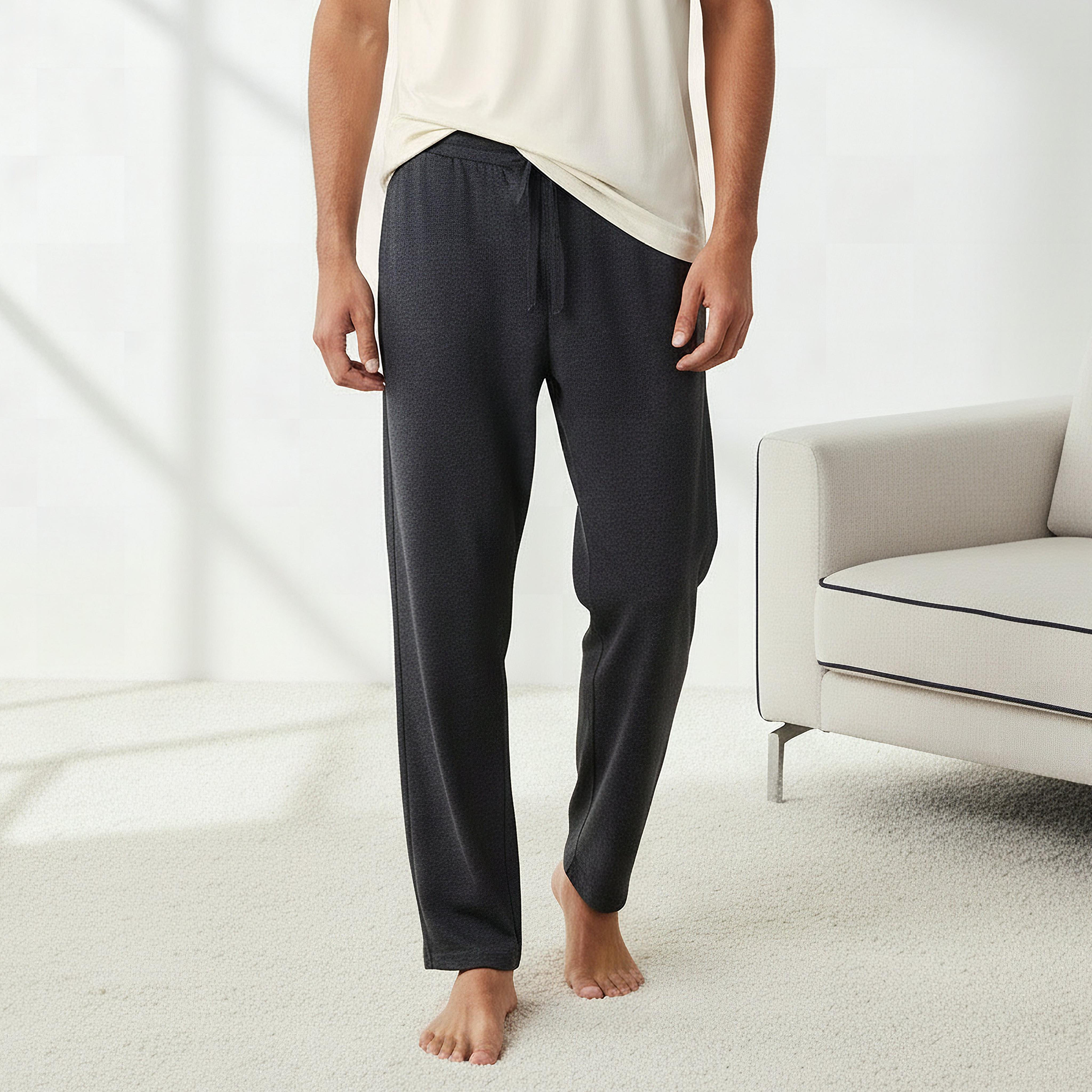 Men Cotton Henley Neck Nightwear Set-men-clothing-nightwear-sets-image-5