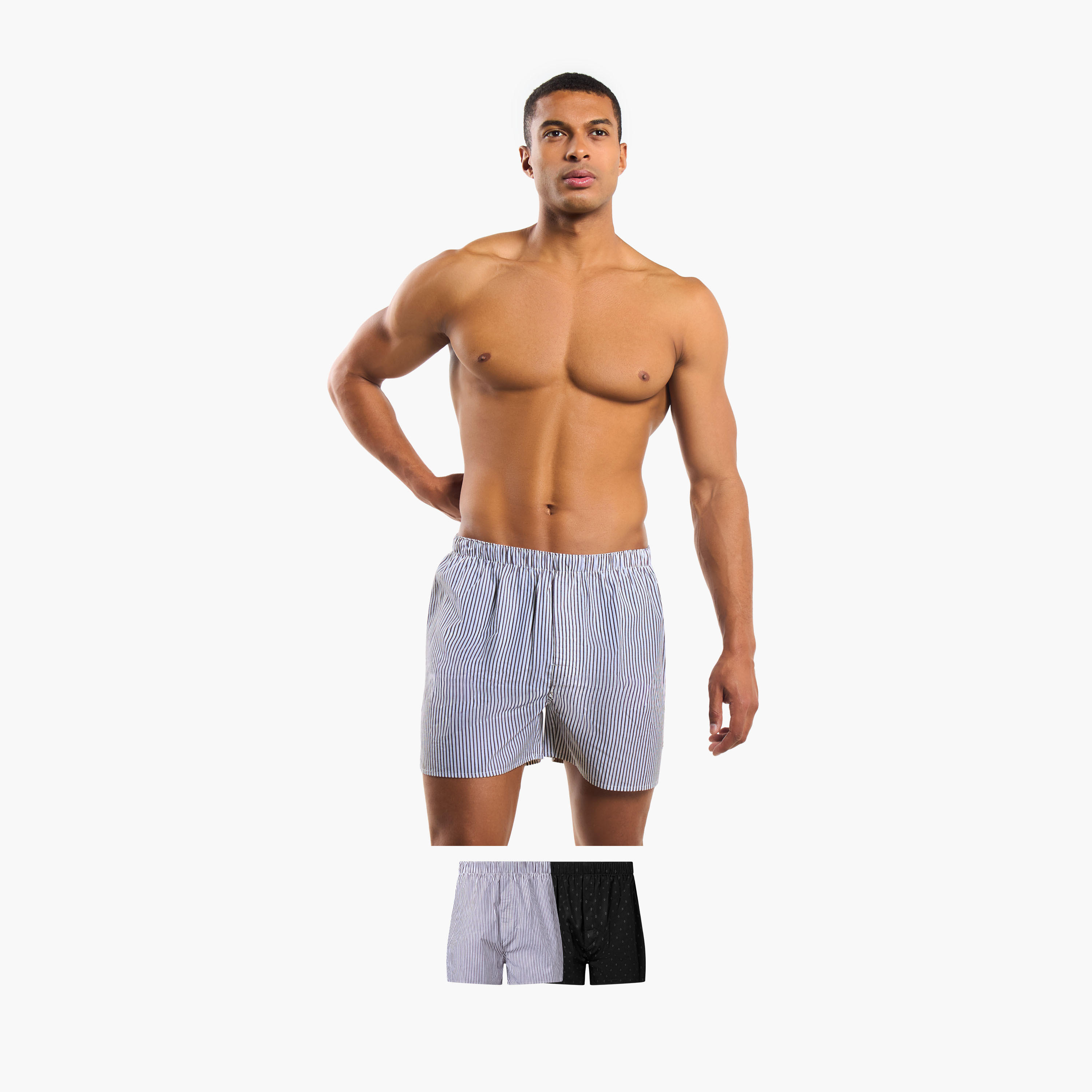 Men Printed Cotton Boxers - Pack of 2-men-clothing-innerwear-underwear-image-1