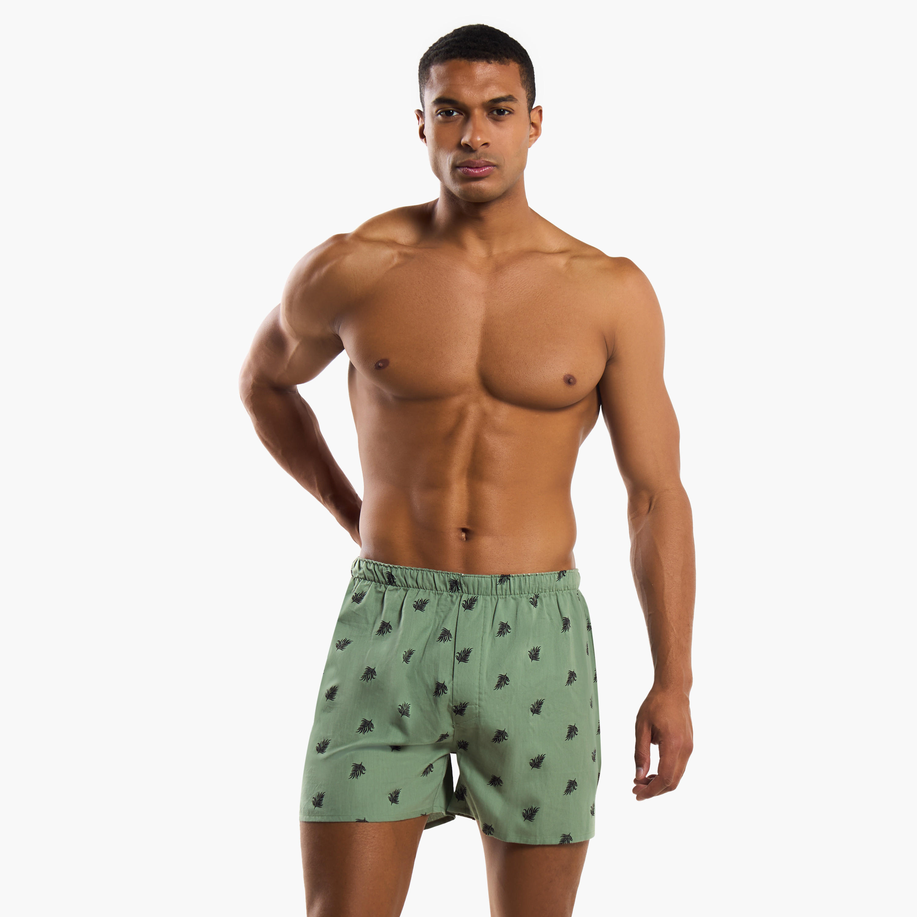 Men Printed Cotton Boxers - Pack of 2-men-clothing-innerwear-underwear-image-2