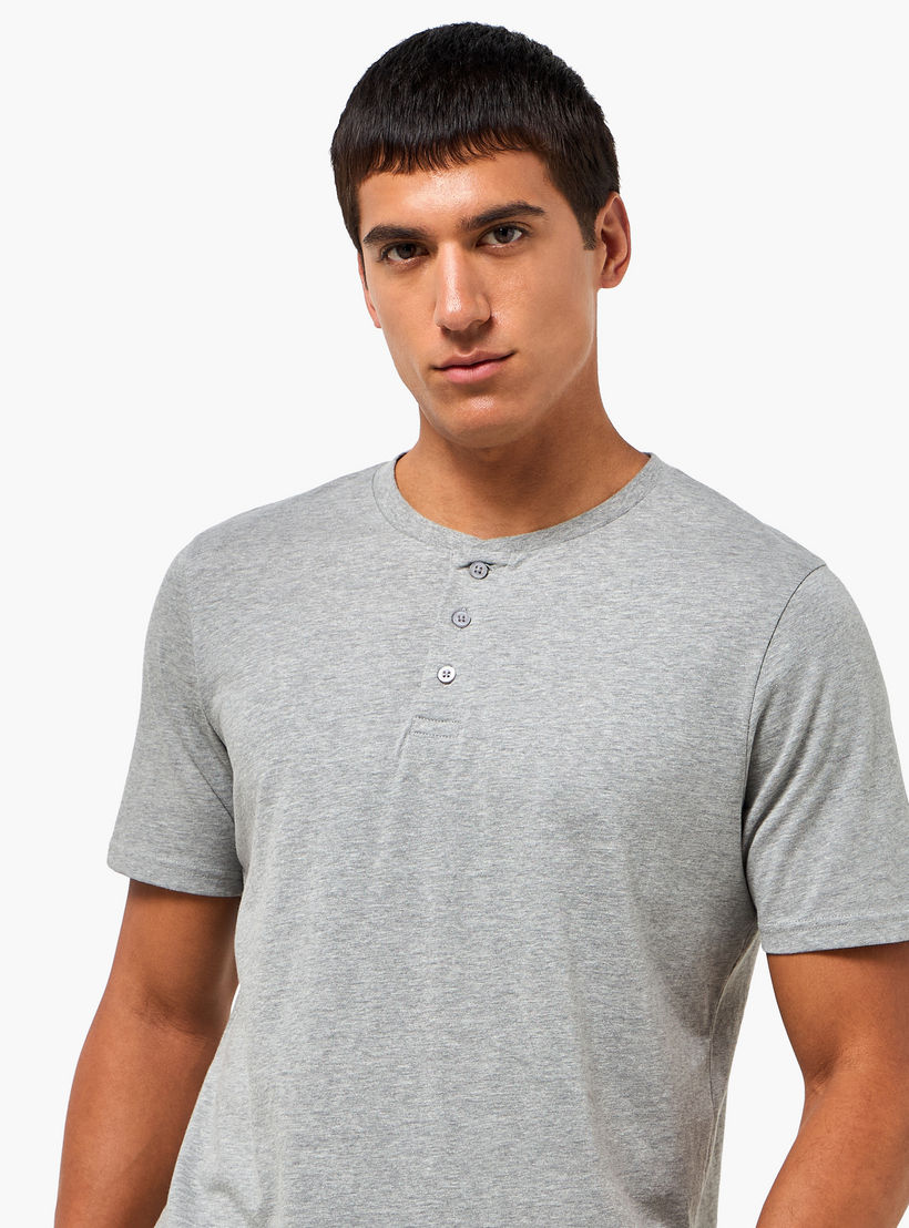 طقم ملابس نوم قطن مقلم للرجال-men-clothing-nightwear-sets-image-8