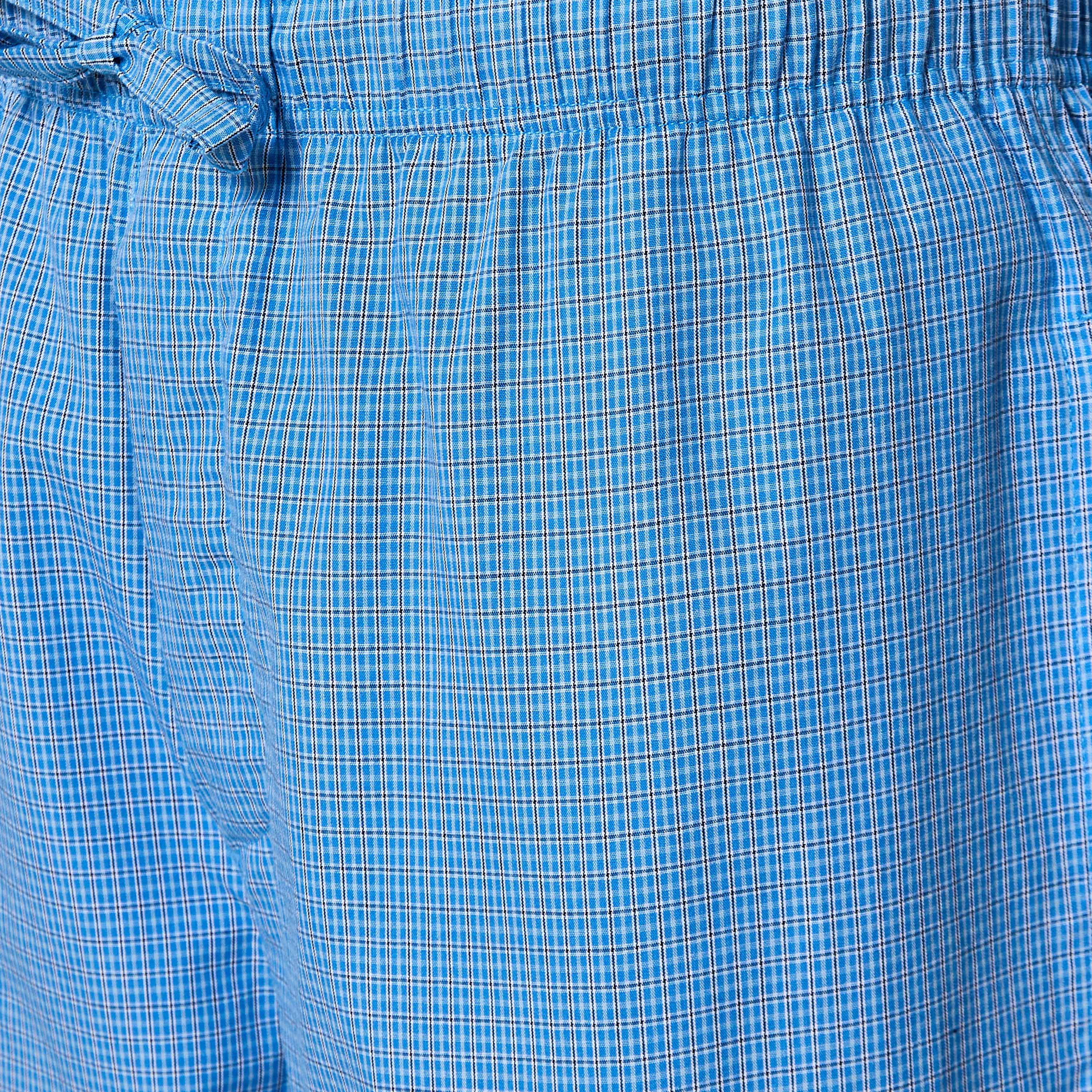 طقم ملابس نوم قطن كاروهات للرجال-men-clothing-nightwear-sets-image-6