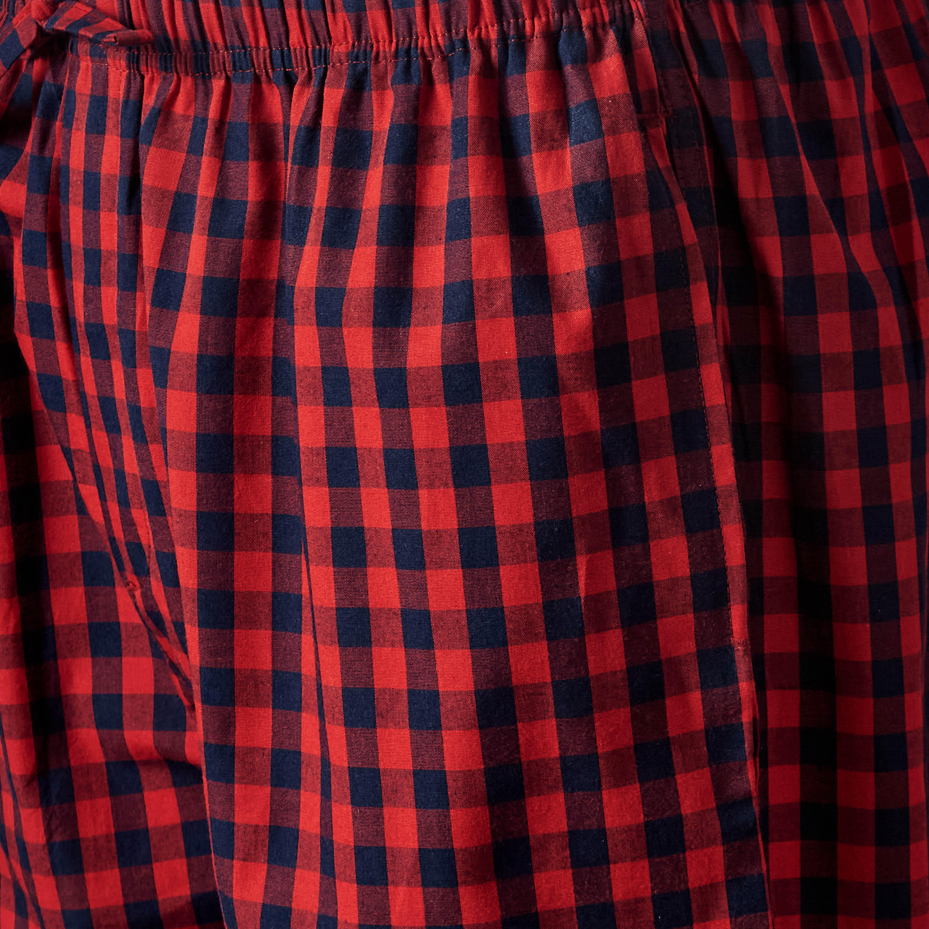Men Cotton Checked Henley Neck Nightwear Set-men-clothing-nightwear-sets-image-7