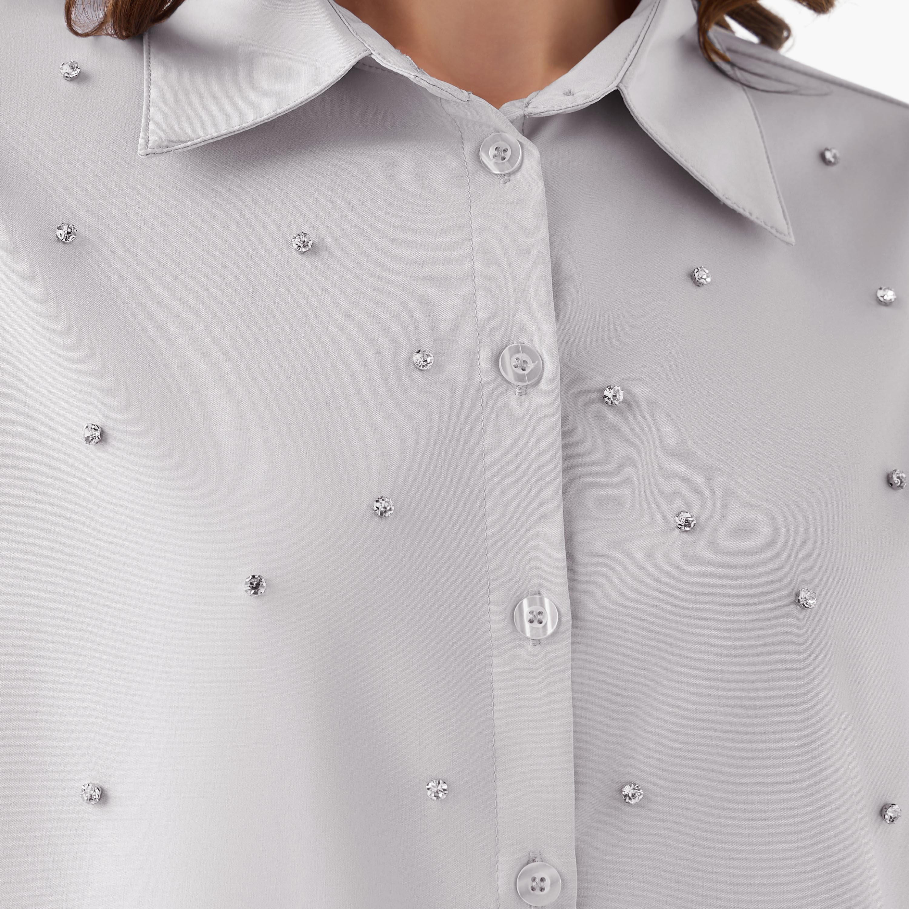 Shirt with Stone Embellishment-women-clothing-shirtsandblouses-shirts-image-2