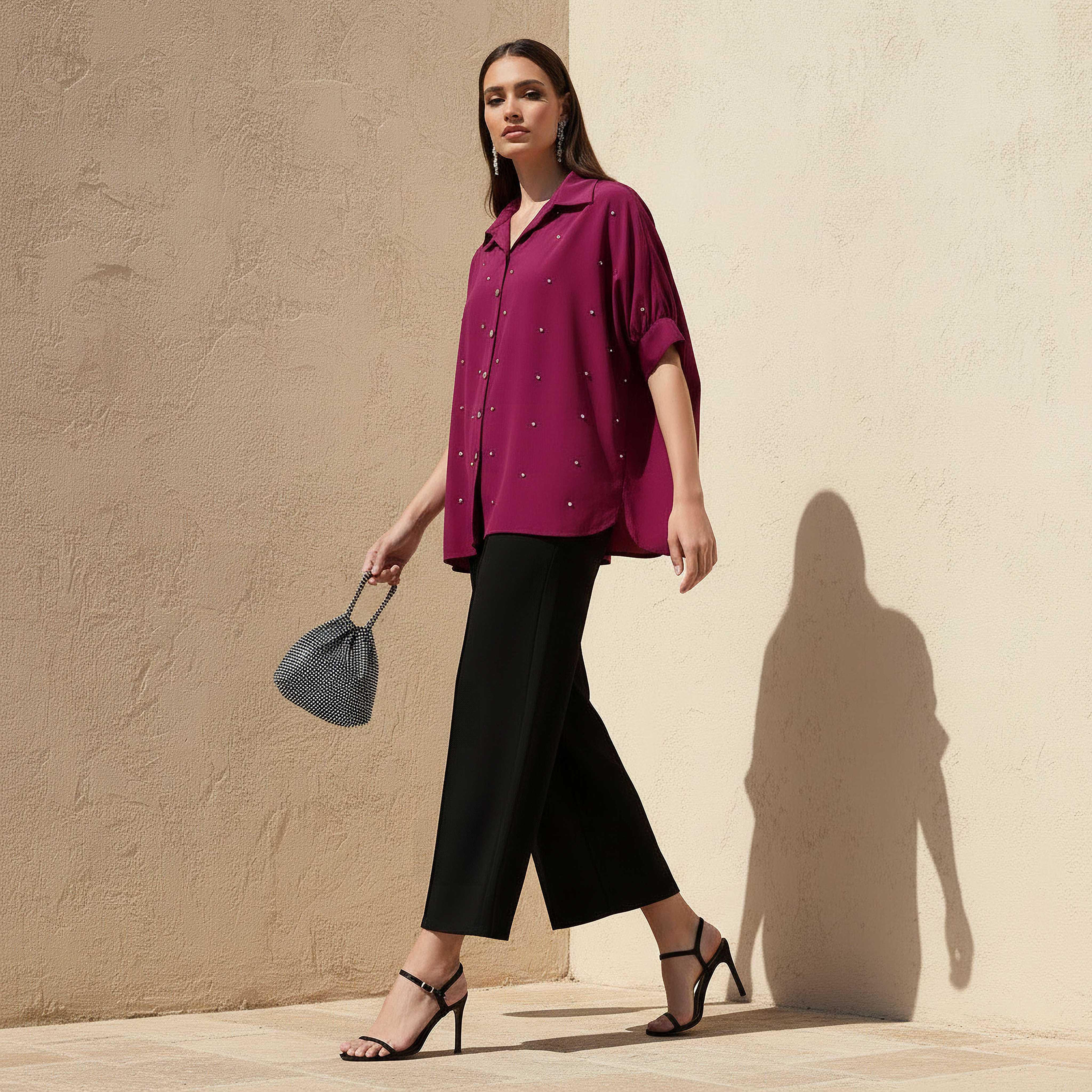 Kaftan Shirt with Embellished Detail-women-clothing-shirtsandblouses-shirts-image-3