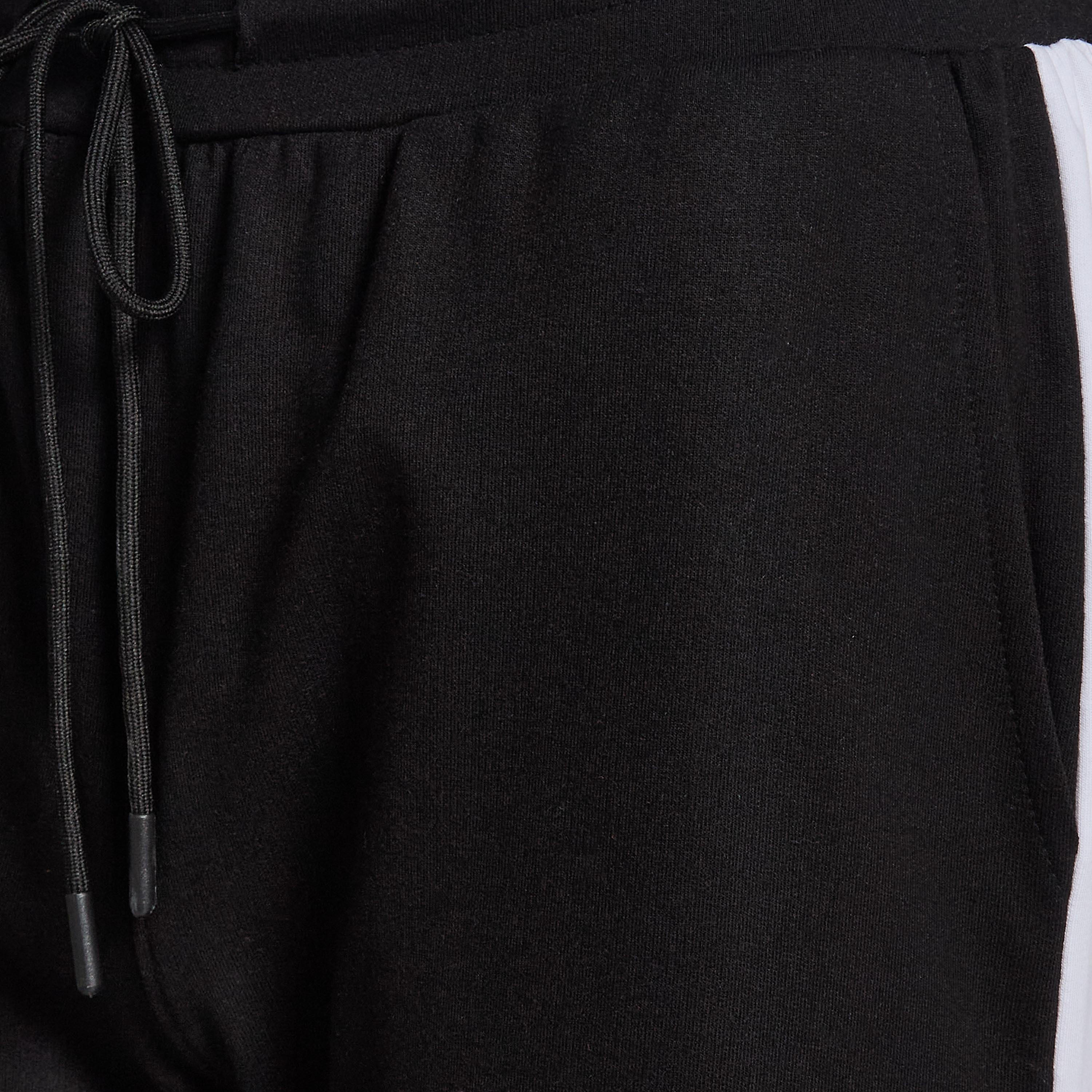 Men Joggers with Tape Detail-men-clothing-bottoms-joggers-image-2