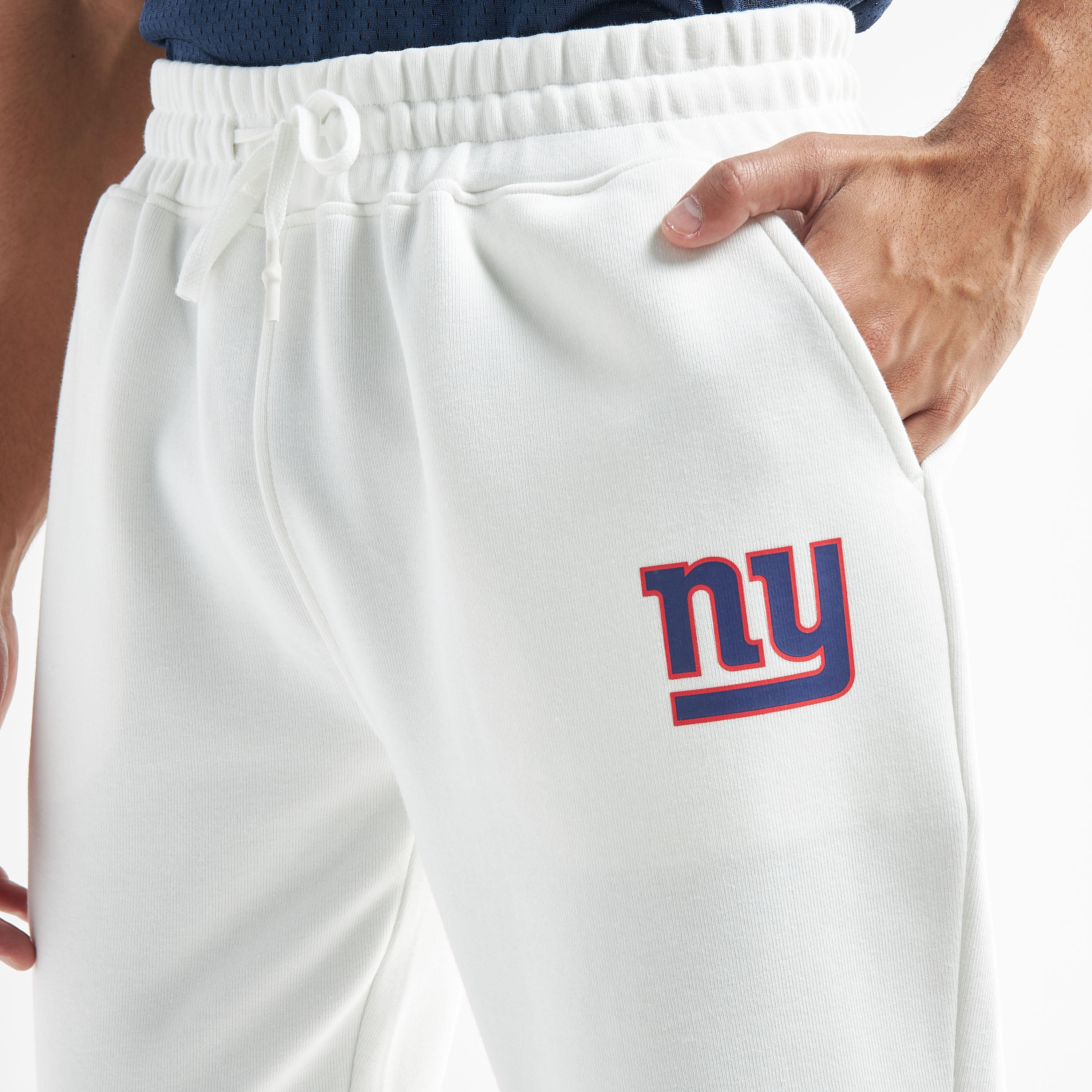 بنطلون رياضي بتصميم دوري إن إف إل وطبعات نيويورك جاينتس-men-clothing-bottoms-joggers-image-4