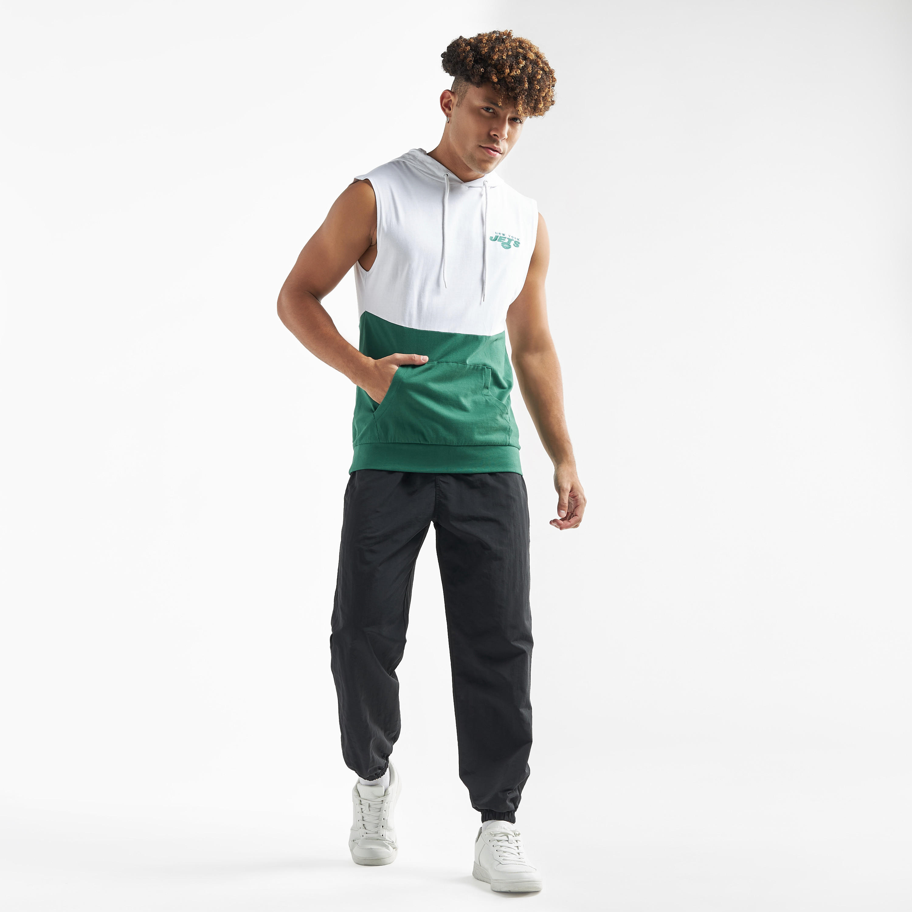 New York Jets Print NFL League Sleeveless Hoodie-men-winterwear-hoodiesandsweatshirts-image-2