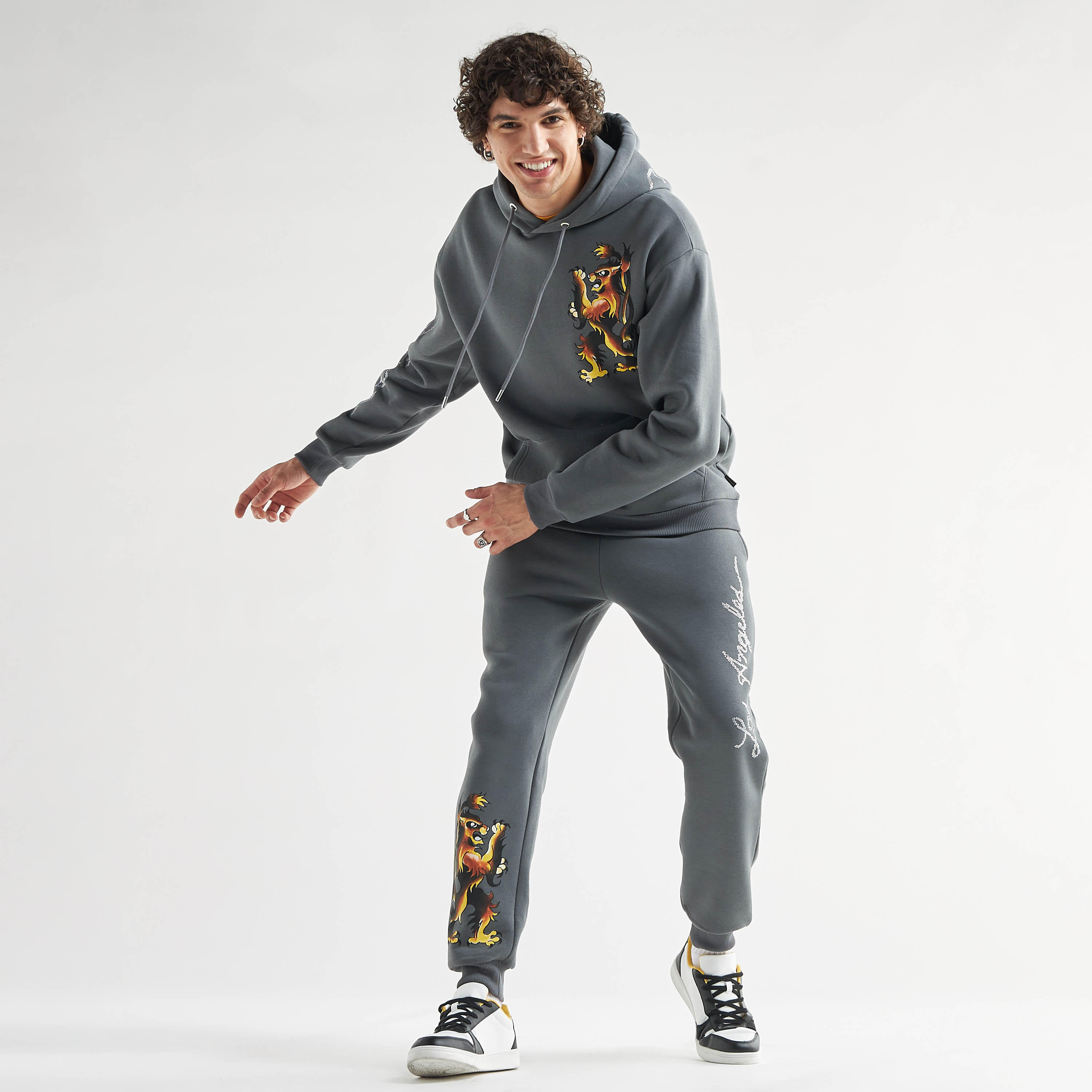 Printed Joggers with Elasticated Waistband and Pockets-men-clothing-bottoms-joggers-image-2