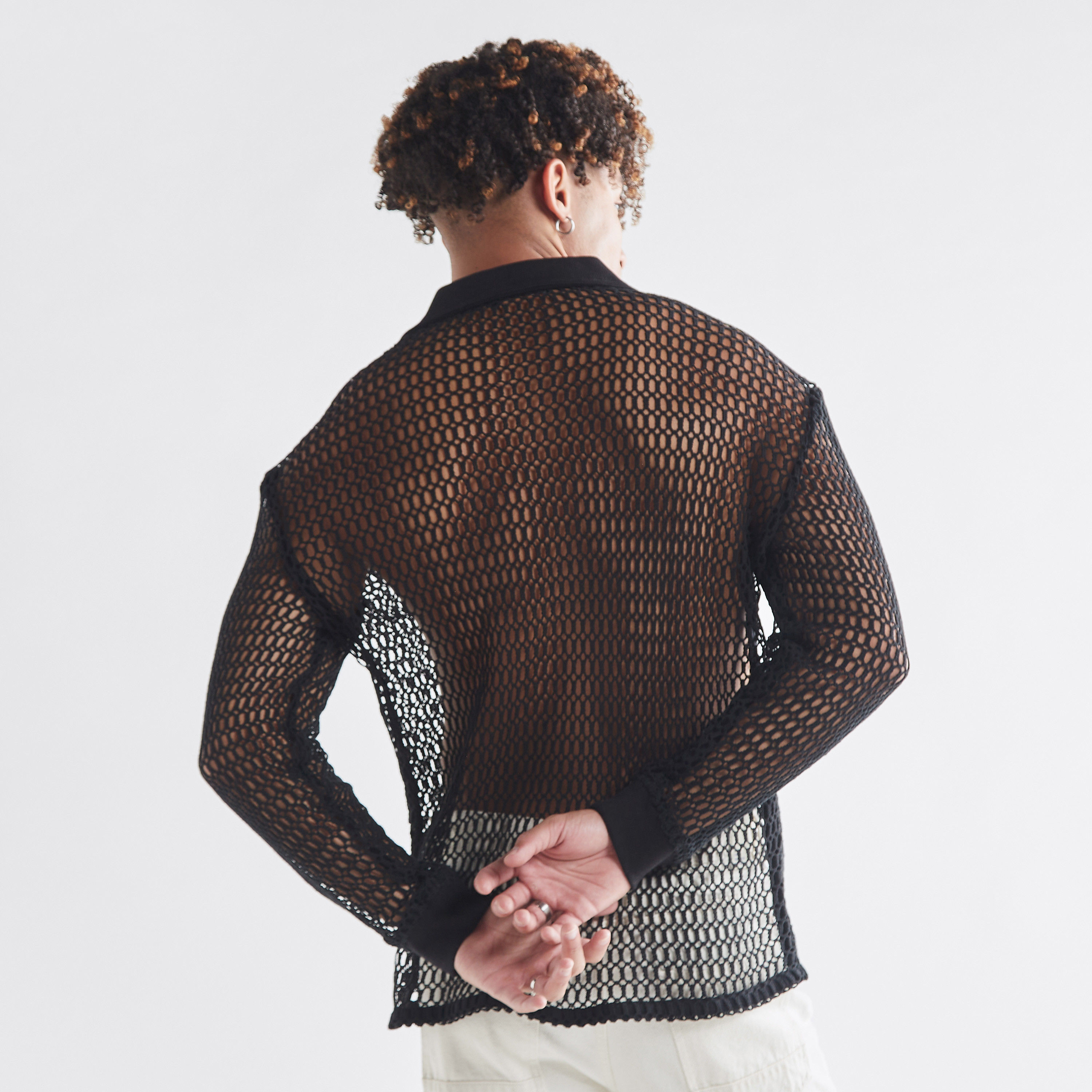 Oversized Net Shirt-men-clothing-shirts-image-3