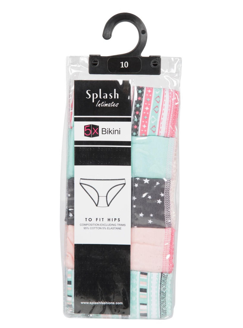 Bikini - Pack of 5-women-clothing-lingerie-panties-image-3