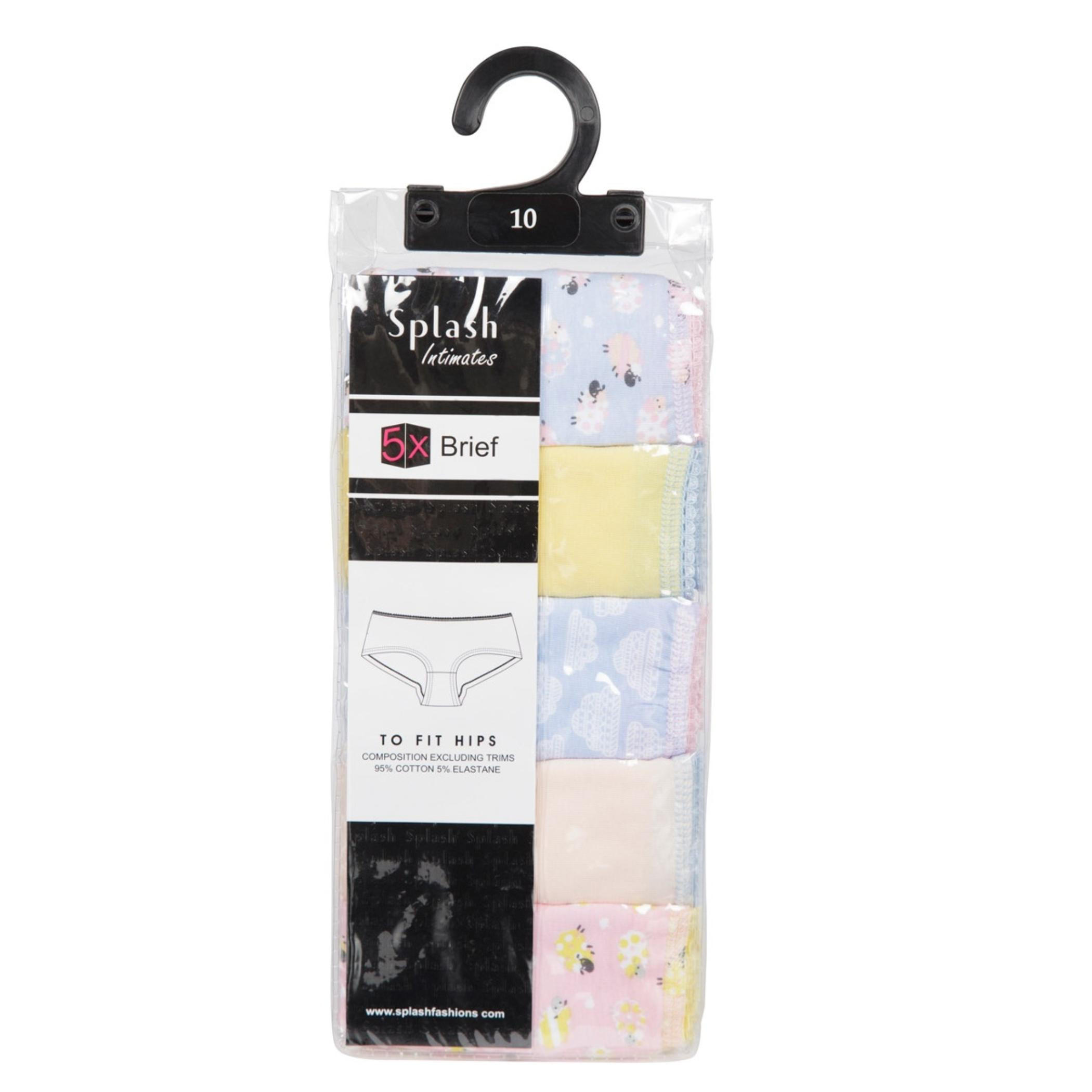 Briefs - Pack of 5-women-clothing-lingerie-panties-image-3