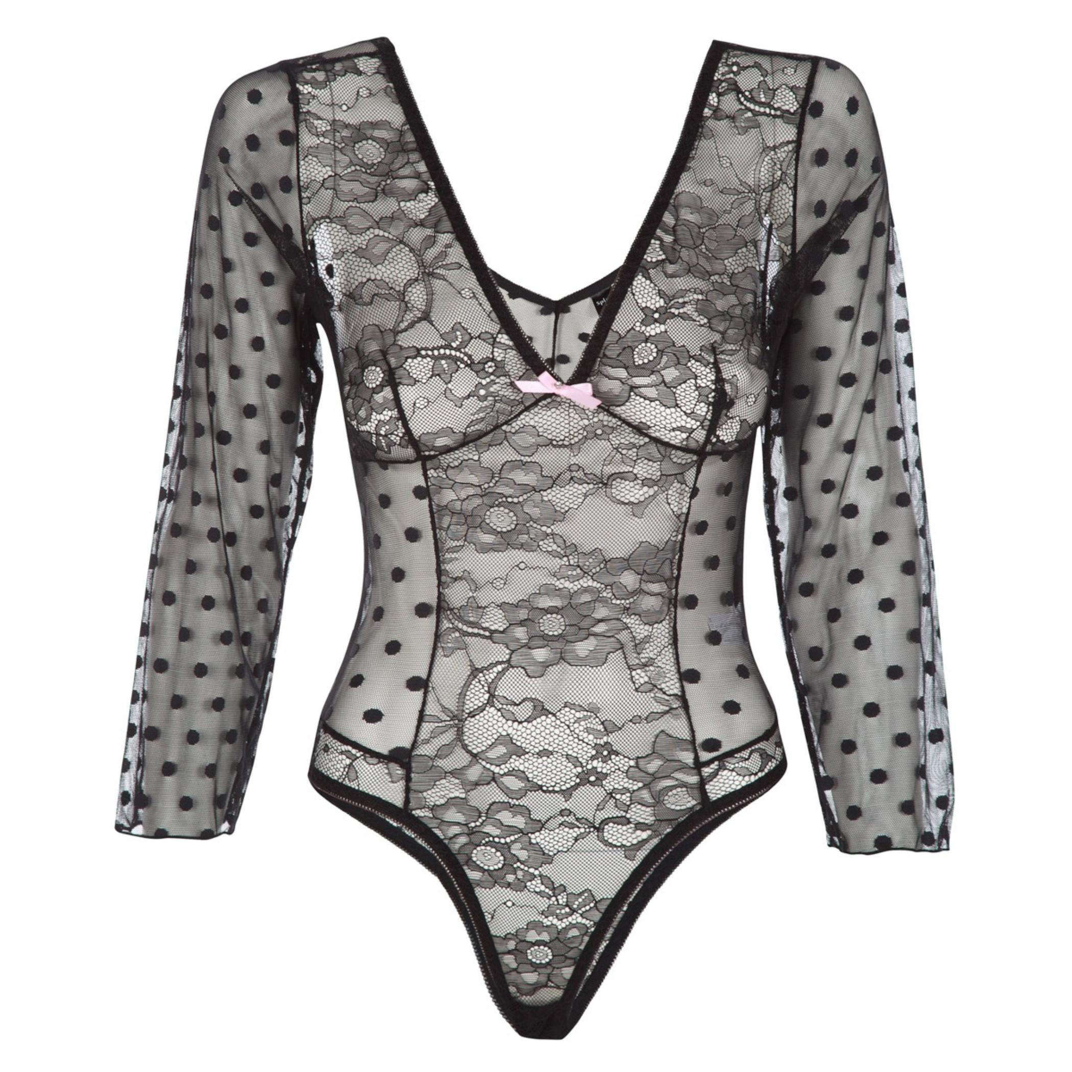 Sheer Teddy-women-clothing-lingerie-babydollsandbodysuits-image-3