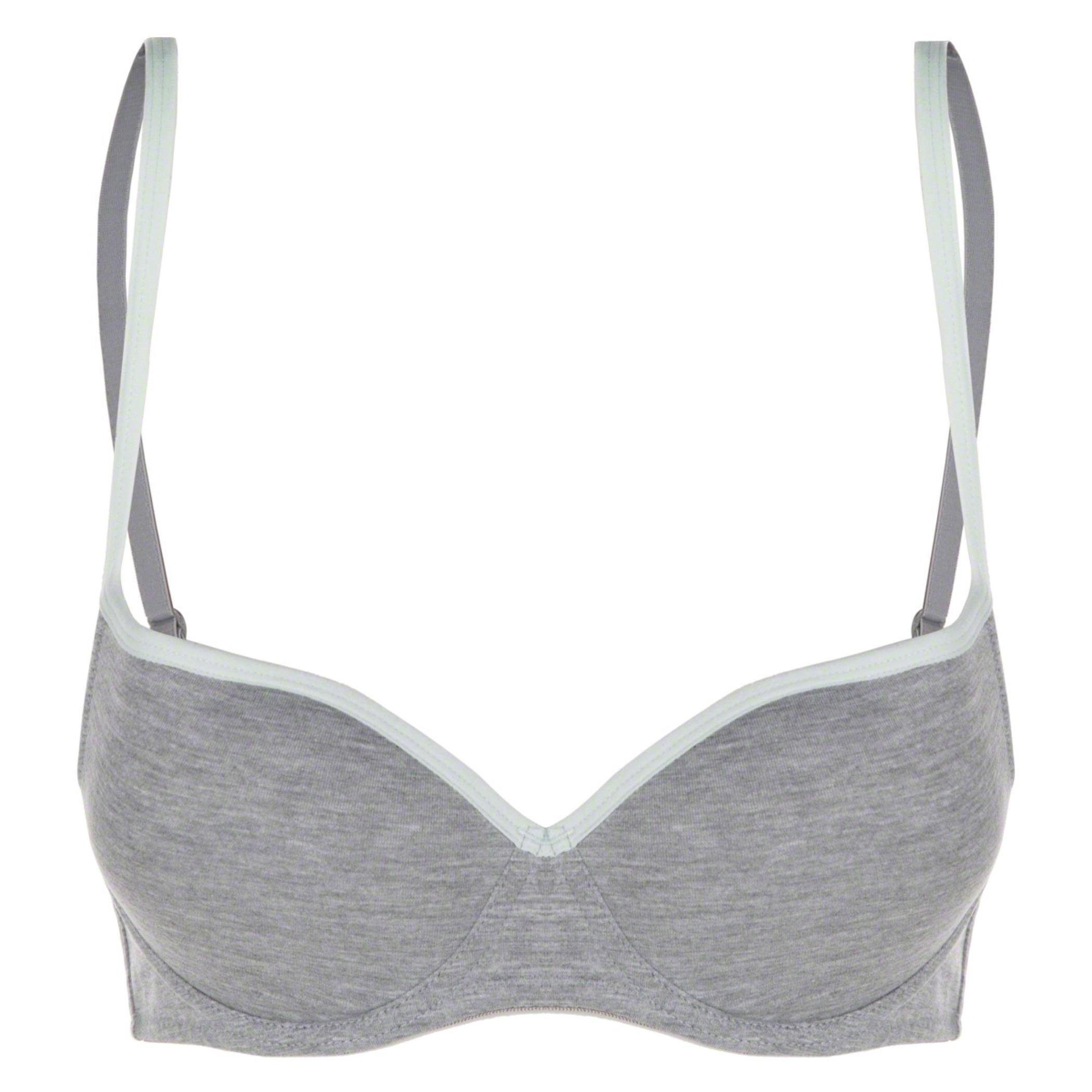 Solid Colour Padded Bra-women-clothing-lingerie-bras-image-1