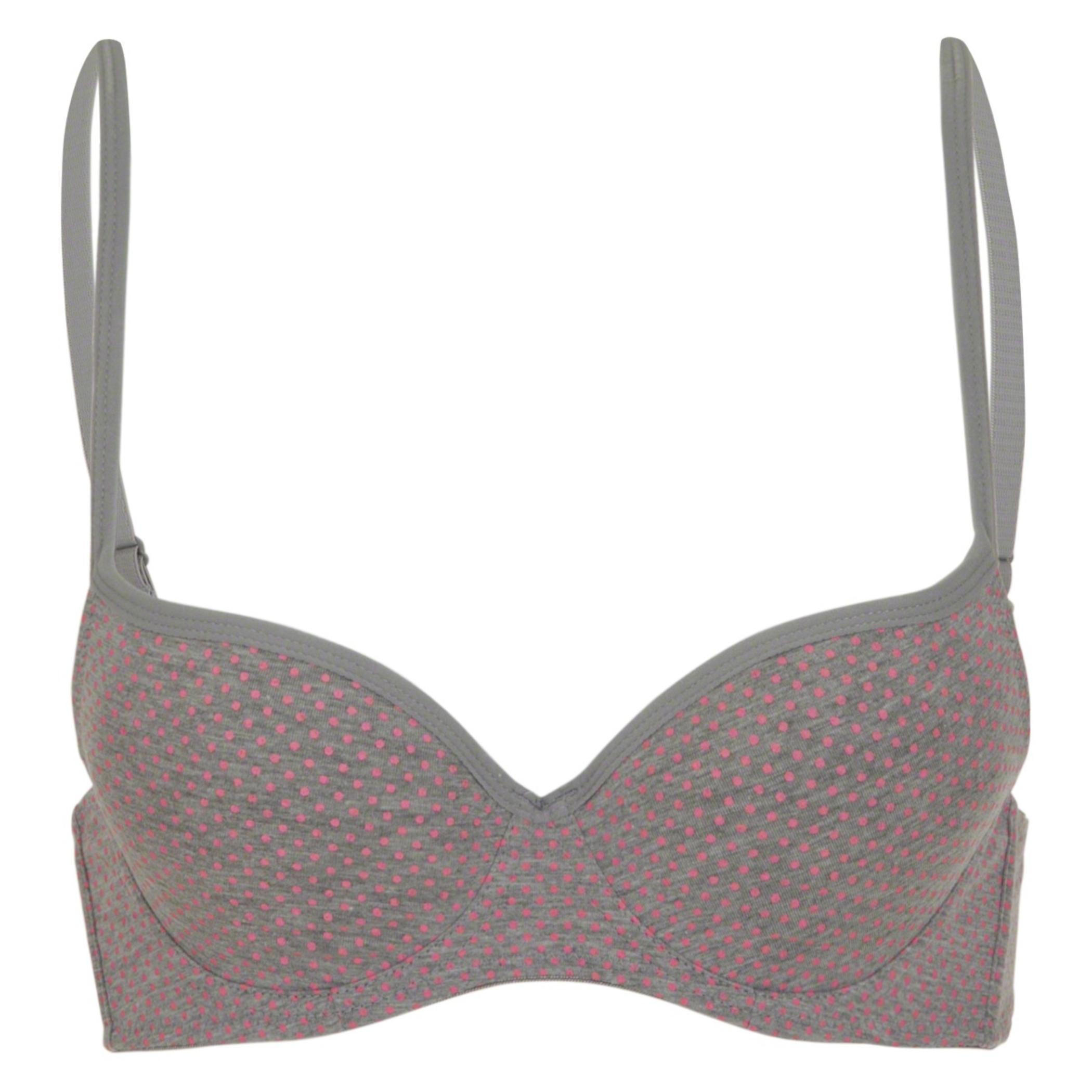 Essential Polka Print Padded Bra-women-clothing-lingerie-bras-image-3