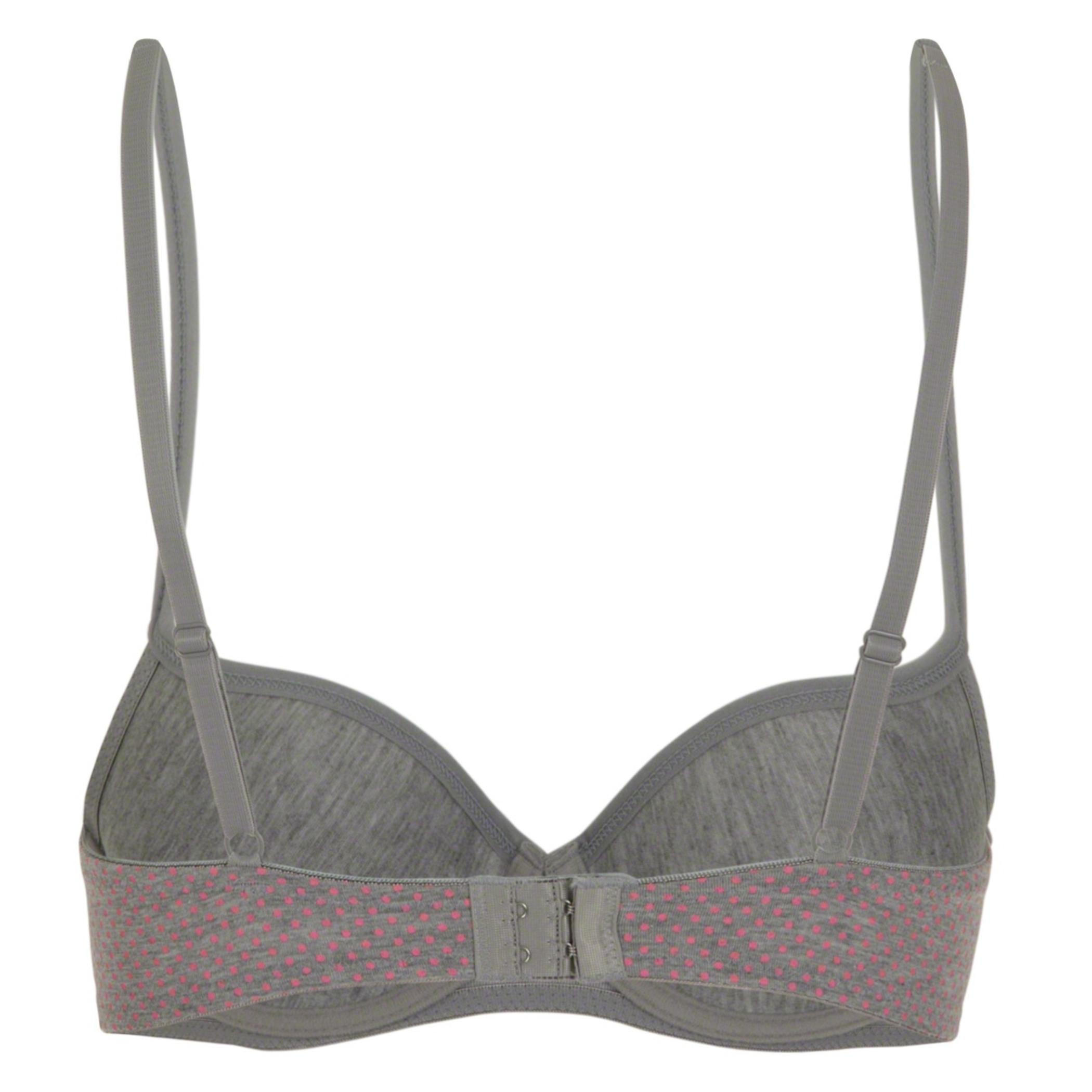 Essential Polka Print Padded Bra-women-clothing-lingerie-bras-image-2