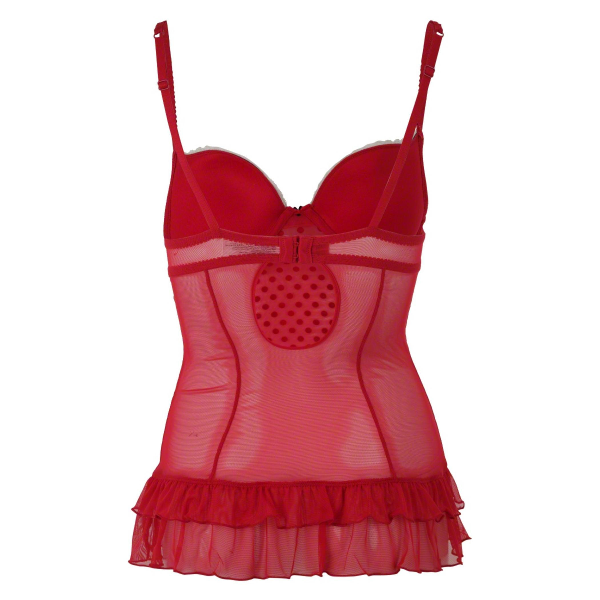 Solid Colour Teddy-women-clothing-lingerie-babydollsandbodysuits-image-2