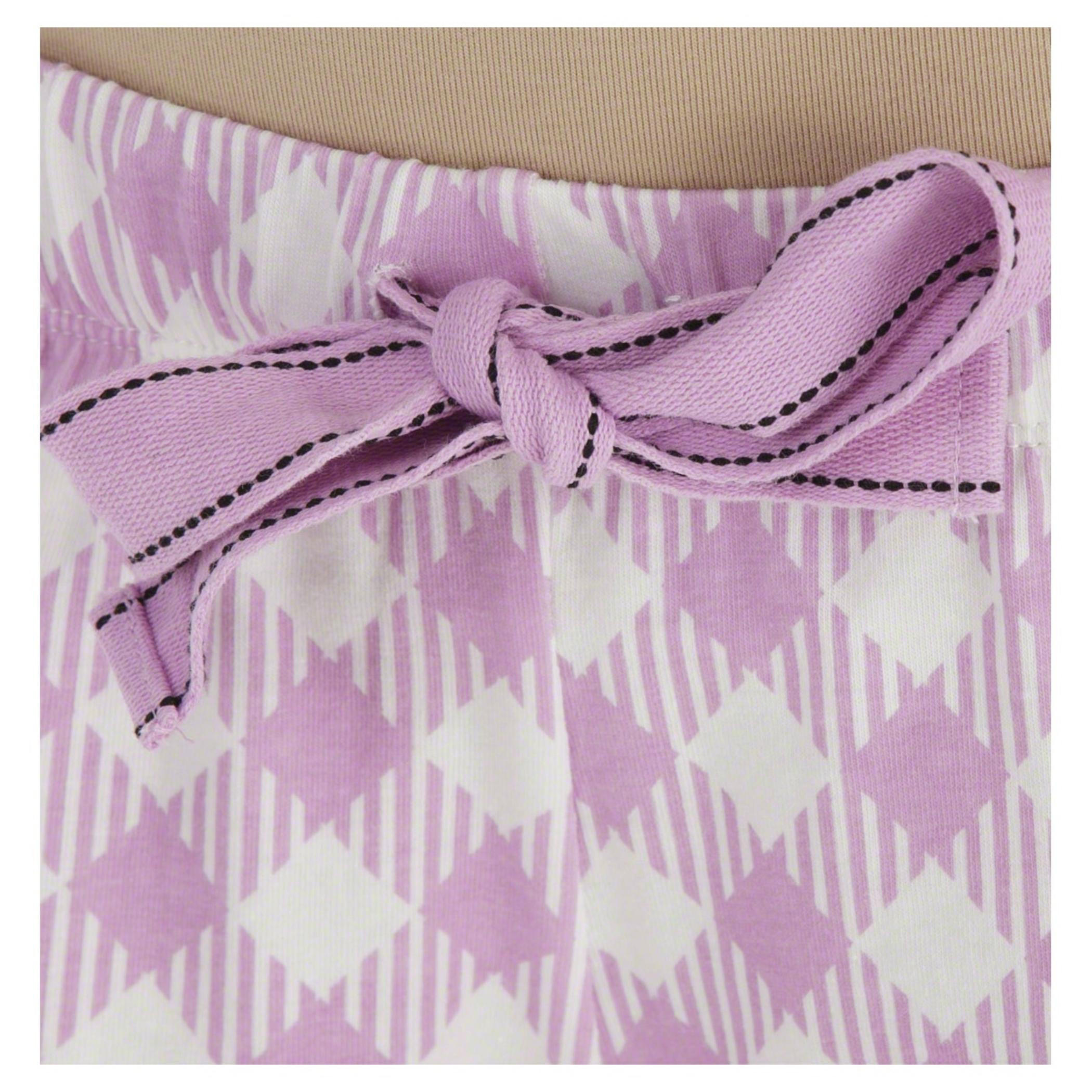 Daisy Duck Printed T-shirt and Shorts Set-women-clothing-nightwear-pyjamas-longsets-image-4