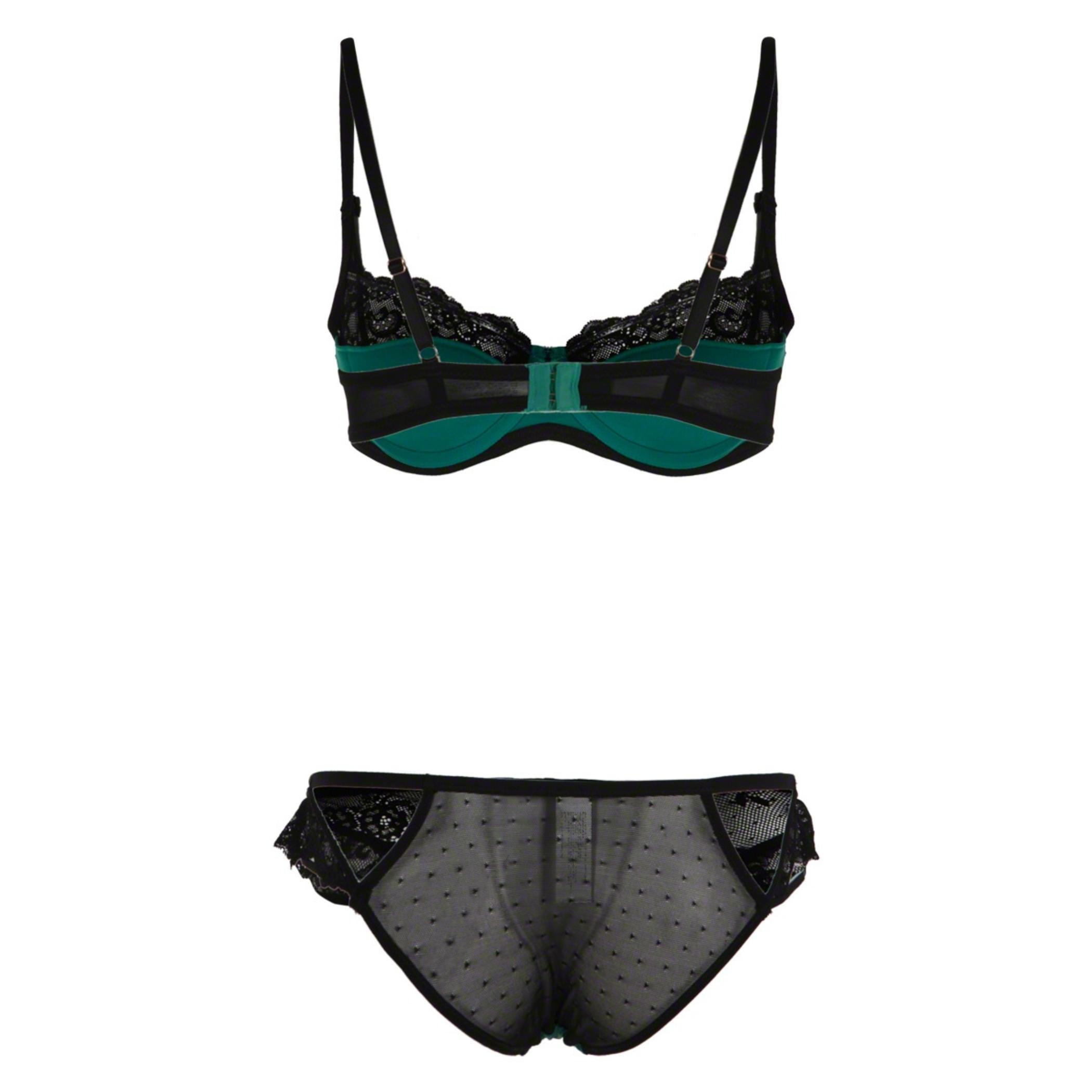 Padded T-shirt Bra and Panty Set-women-clothing-lingerie-bras-image-2