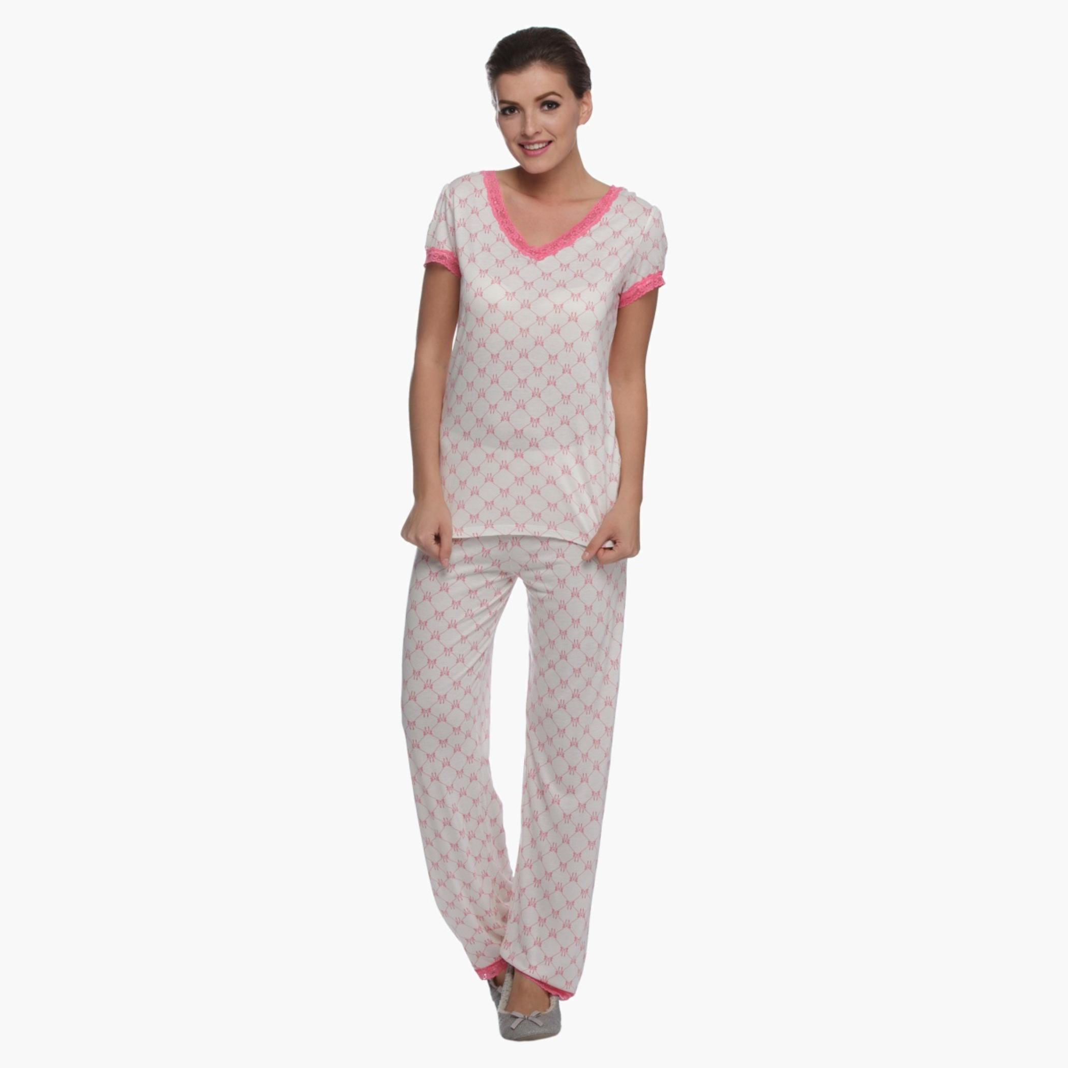 Printed Pyjama Set-women-clothing-nightwear-pyjamas-longsets-image-1
