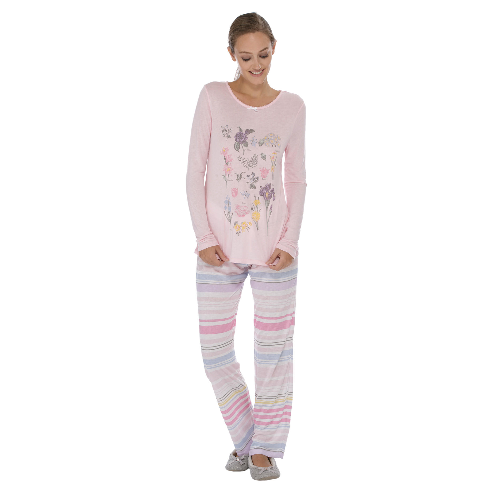 طقم بيجاما بطبعات-women-clothing-nightwear-pyjamas-longsets-image-5