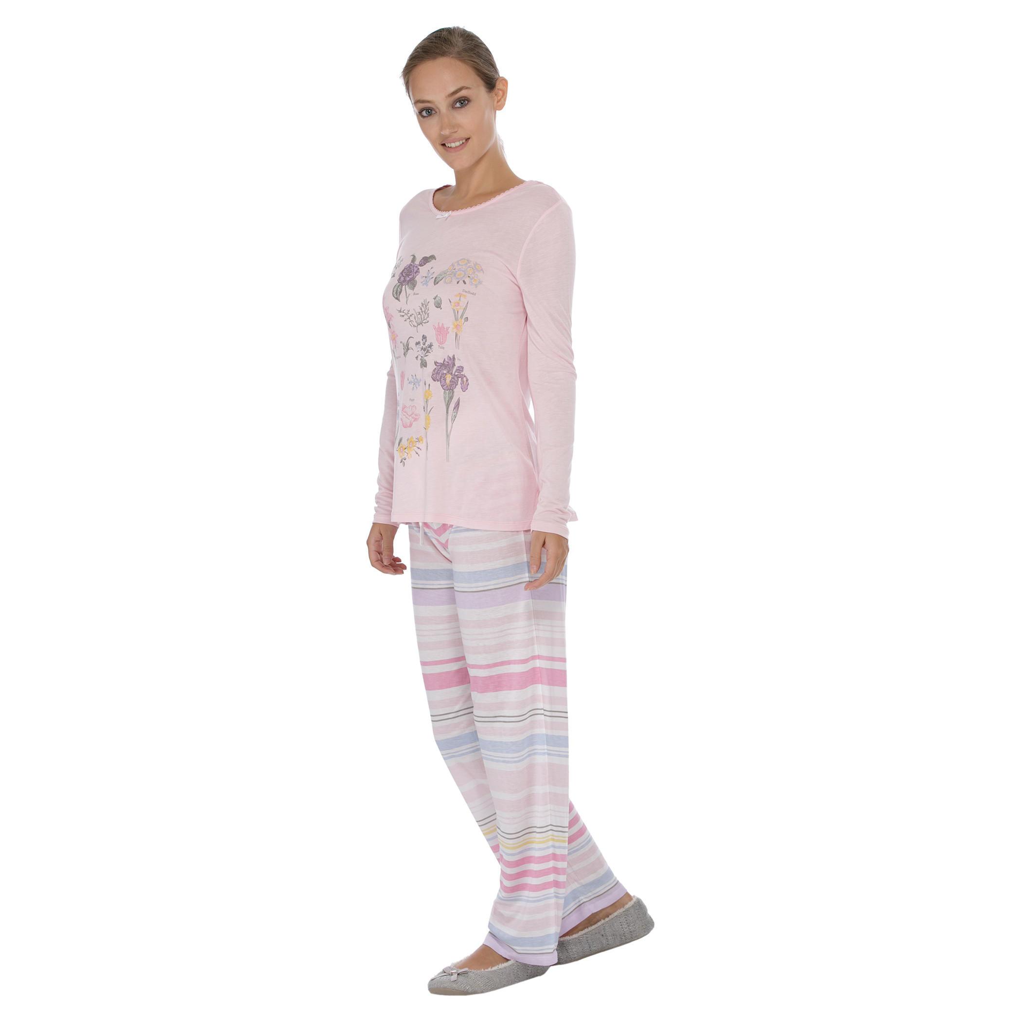 طقم بيجاما بطبعات-women-clothing-nightwear-pyjamas-longsets-image-3