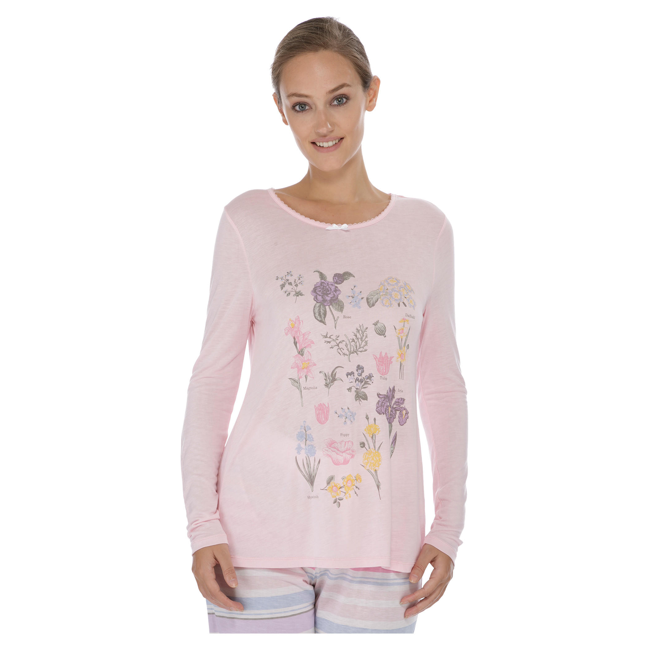 طقم بيجاما بطبعات-women-clothing-nightwear-pyjamas-longsets-image-2