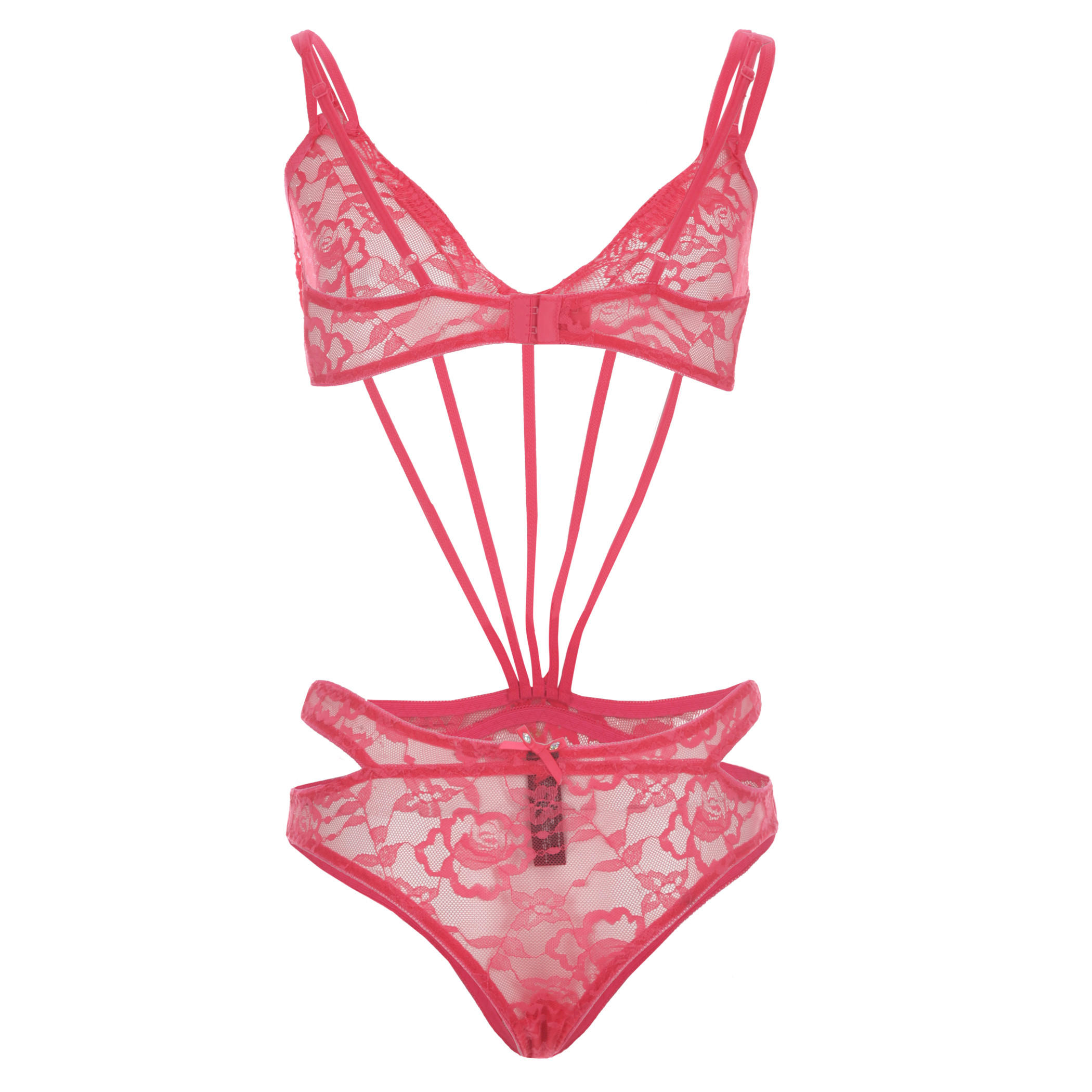Lace Teddy-women-clothing-lingerie-babydollsandbodysuits-image-2