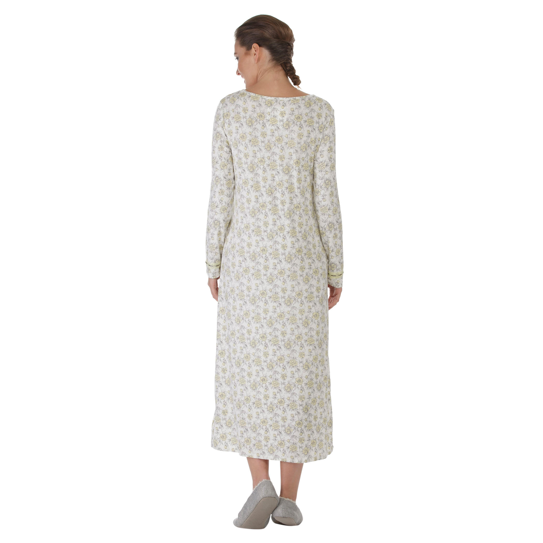 Scoop Neck Nightdress-women-clothing-nightwear-nighties-image-2