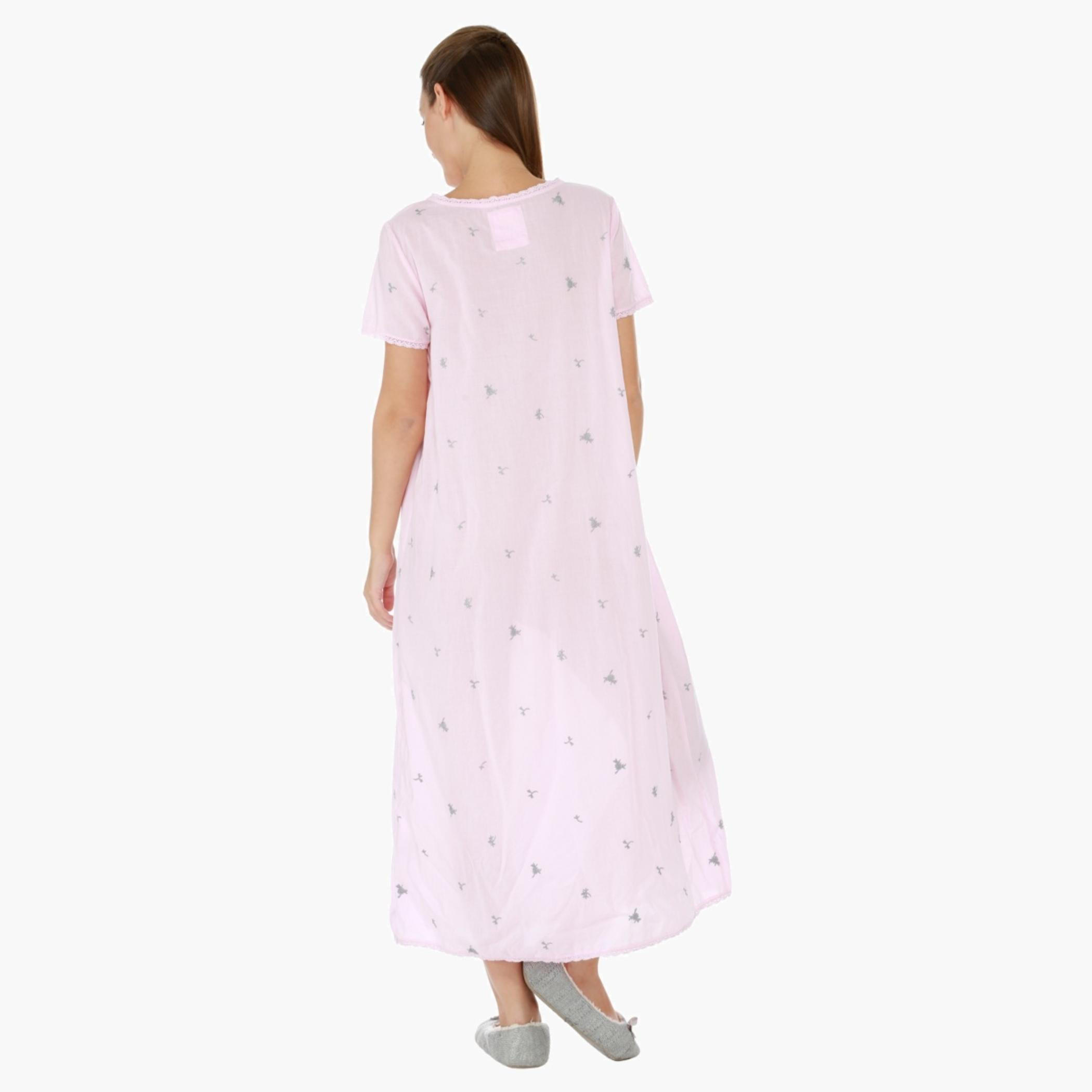 Printed Night Dress-women-clothing-nightwear-nighties-image-2