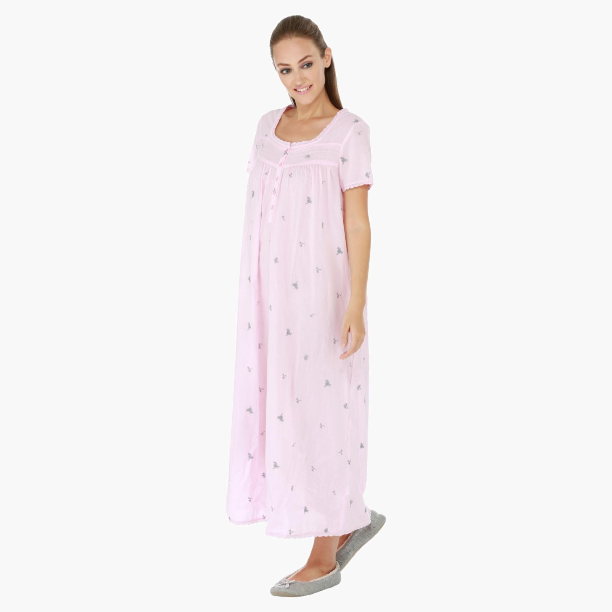 Printed Night Dress-women-clothing-nightwear-nighties-image-3