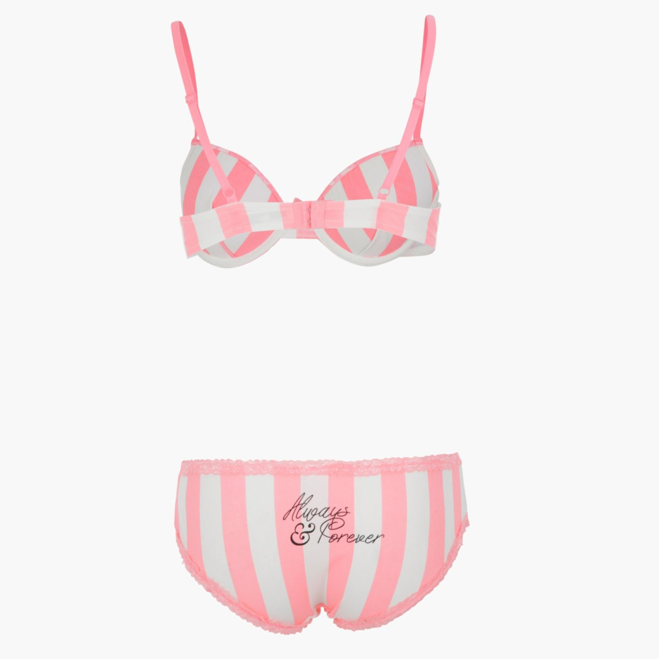 Striped Fashion Bra Set-women-clothing-lingerie-lingeriesets-image-2