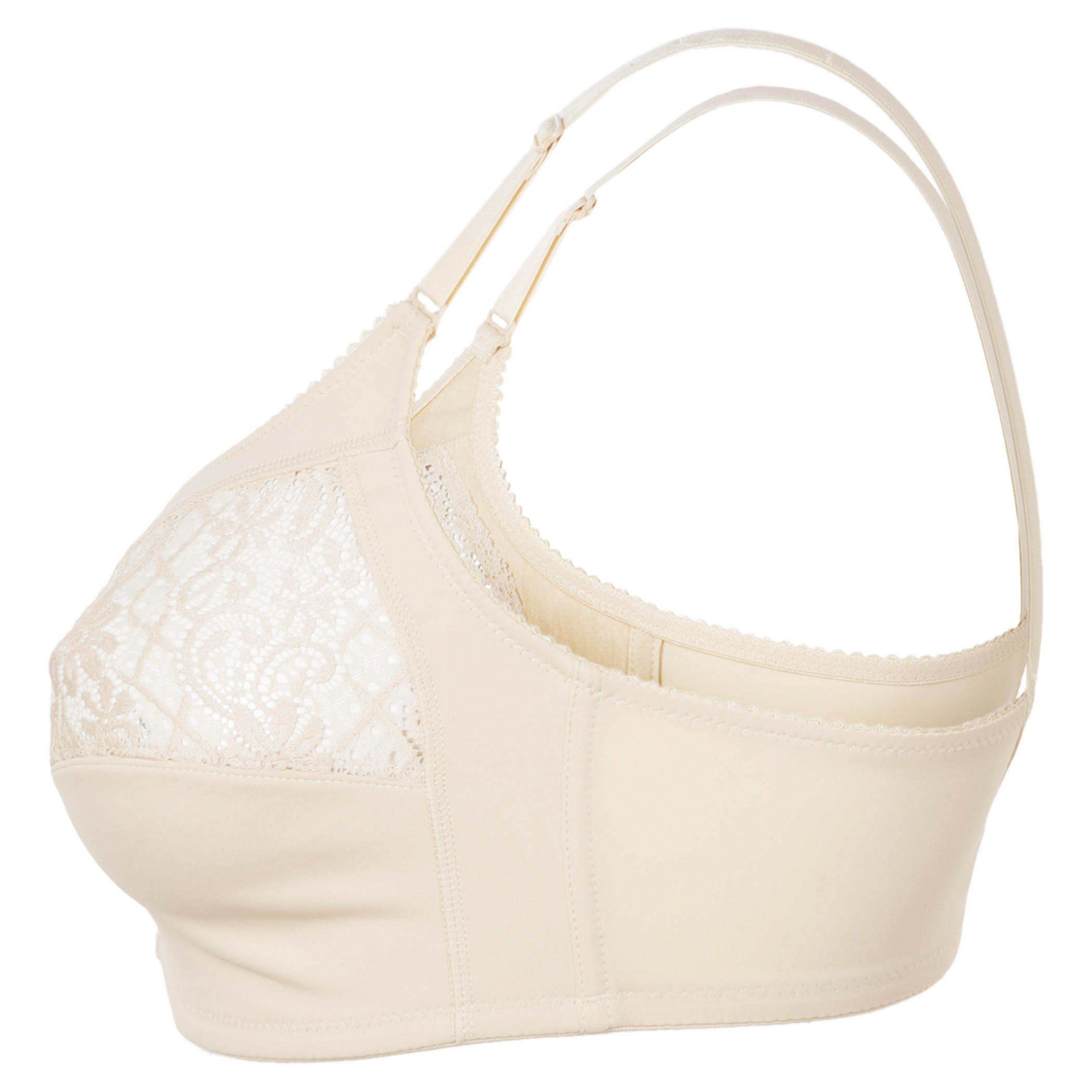 Solid Colour Lace Bra-women-clothing-lingerie-bras-image-3