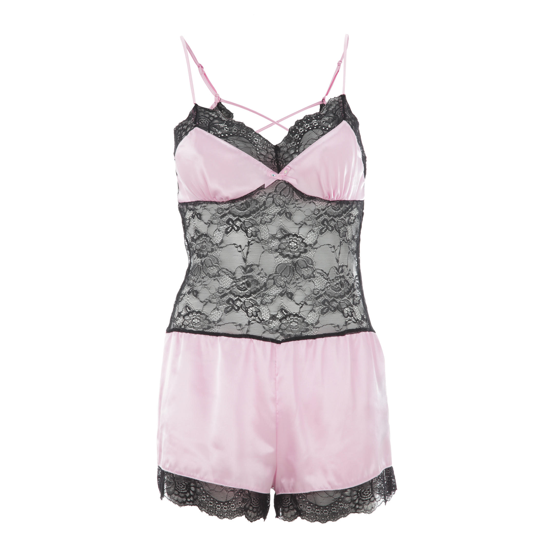 Lace Playsuit-women-clothing-lingerie-babydollsandbodysuits-image-1