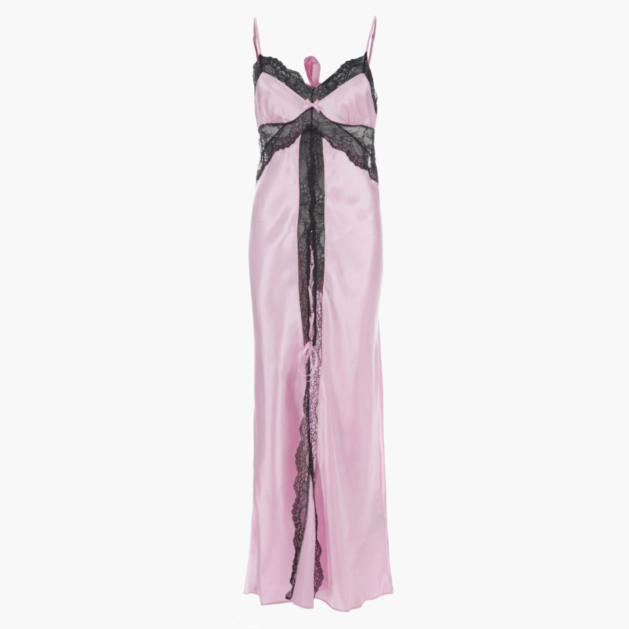 Lace Night Dress-women-clothing-nightwear-nighties-image-1