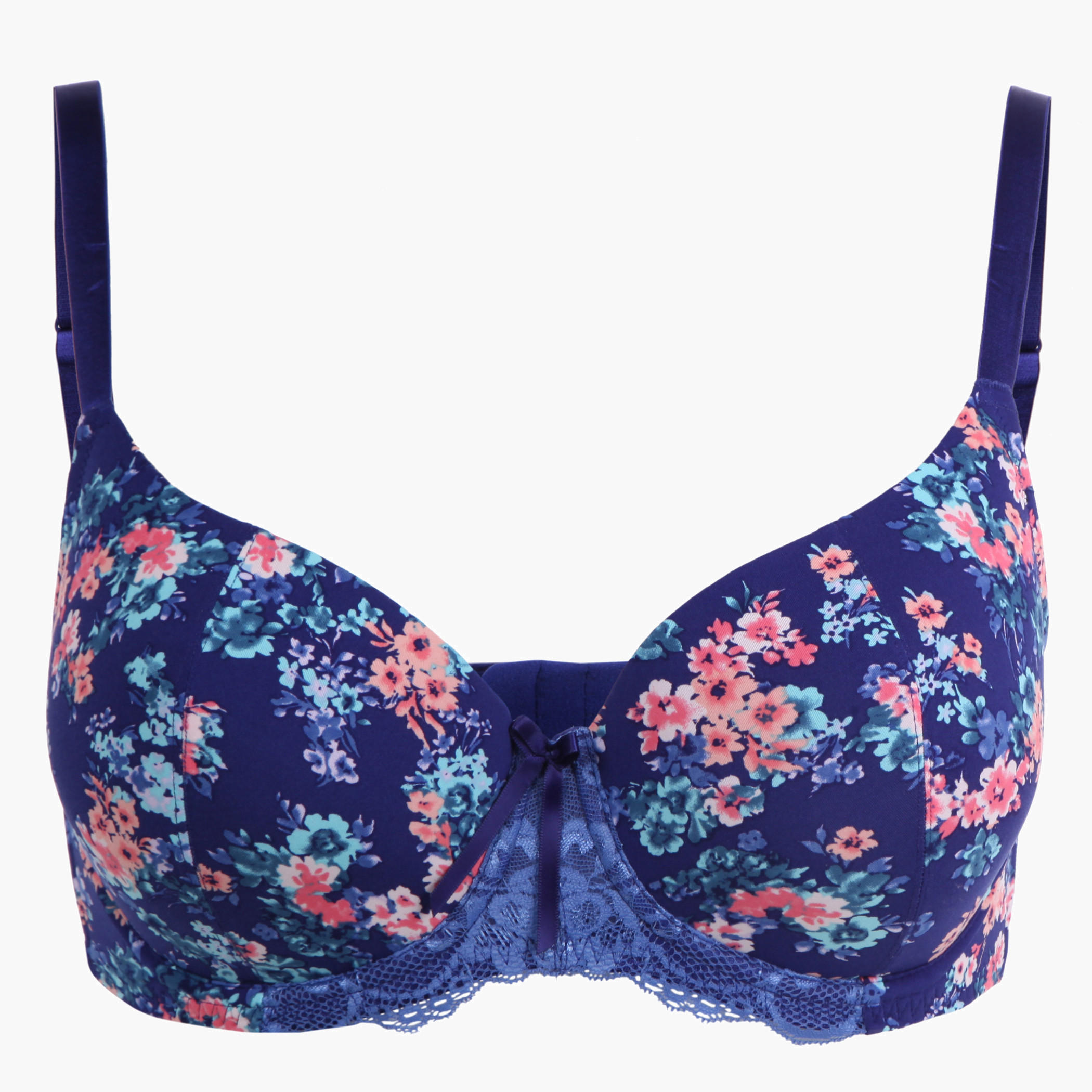 Plus Size Printed Bra-women-clothing-lingerie-bras-image-1
