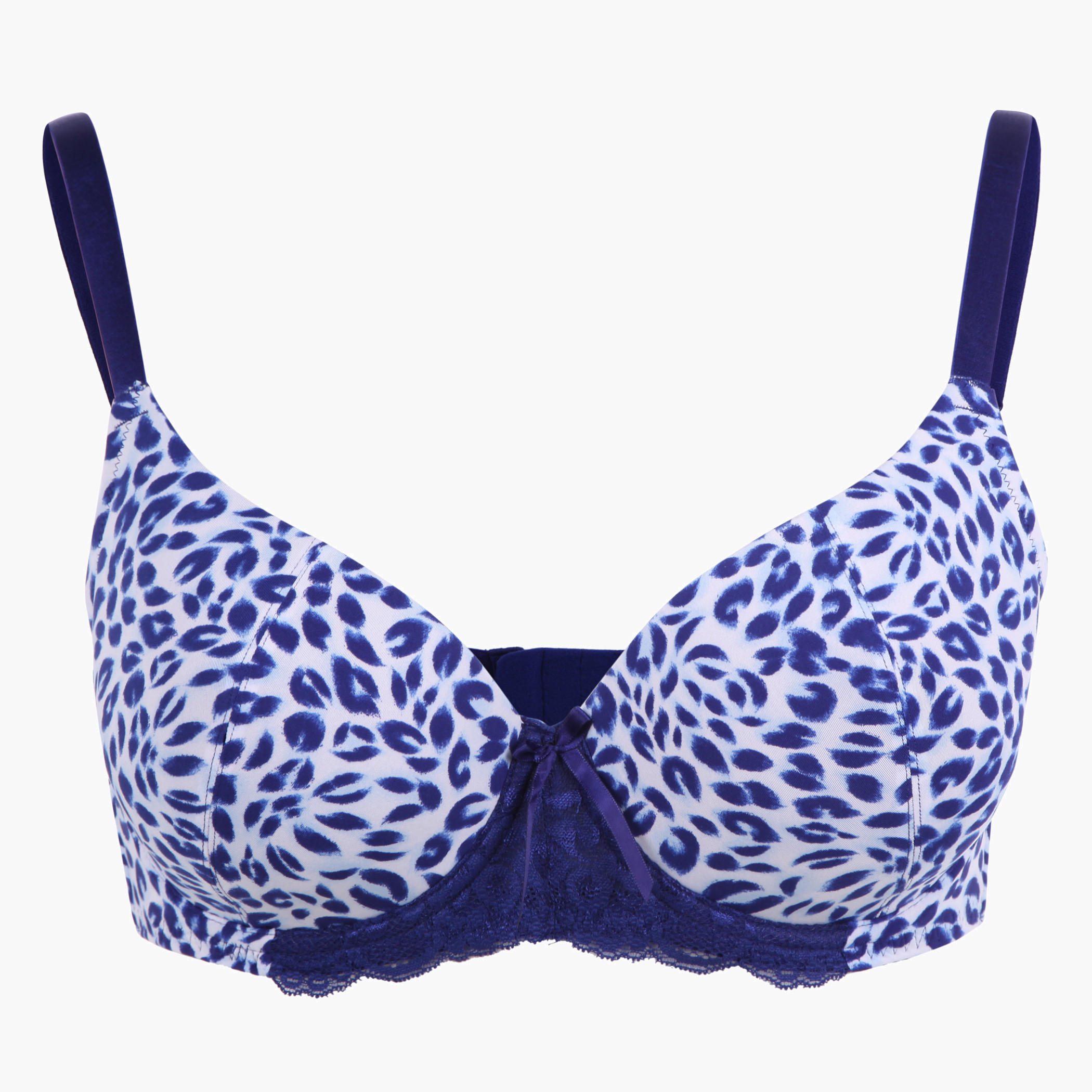 Plus Size Printed Bra-women-clothing-lingerie-bras-image-1