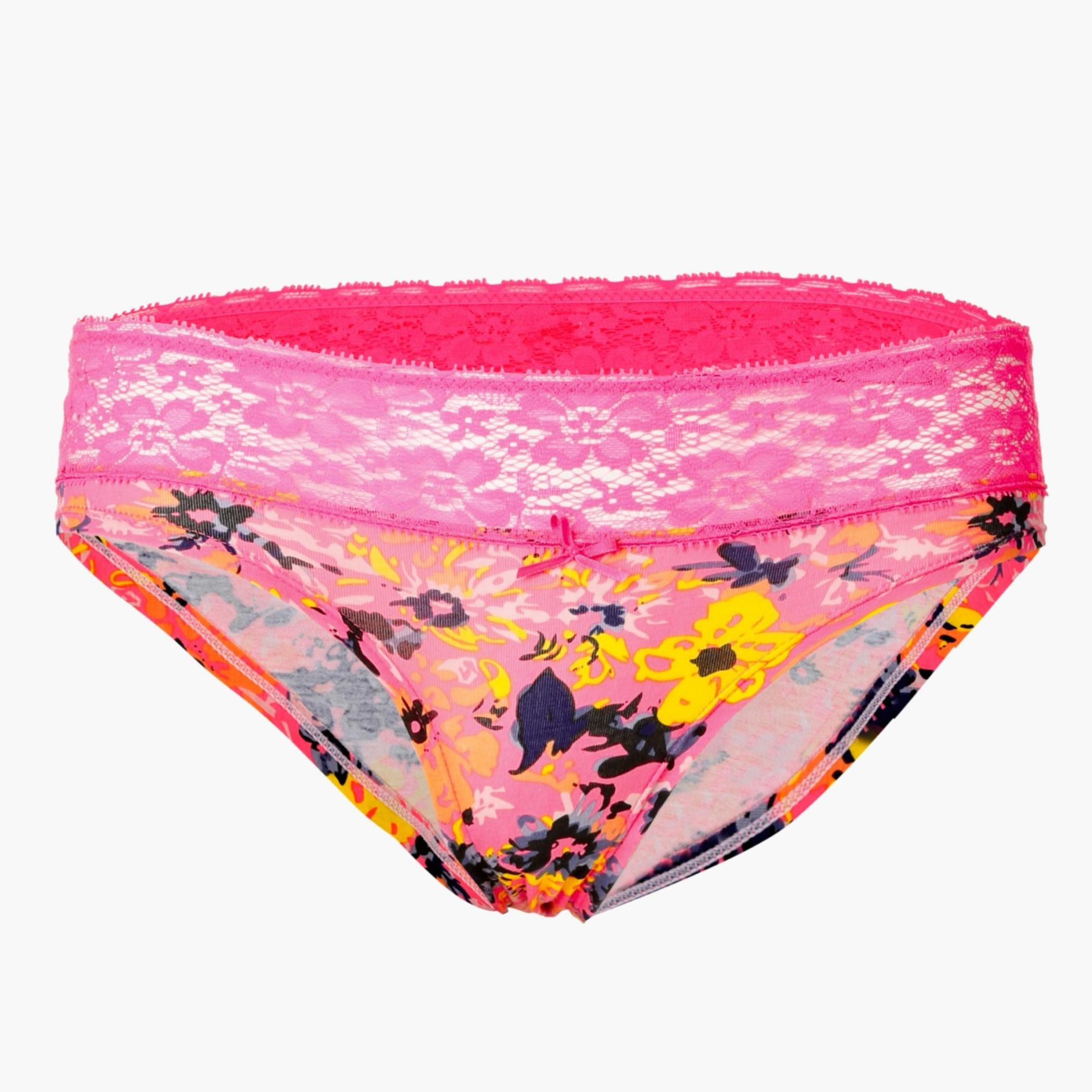 Printed Bikini Brief-women-clothing-lingerie-panties-image-3