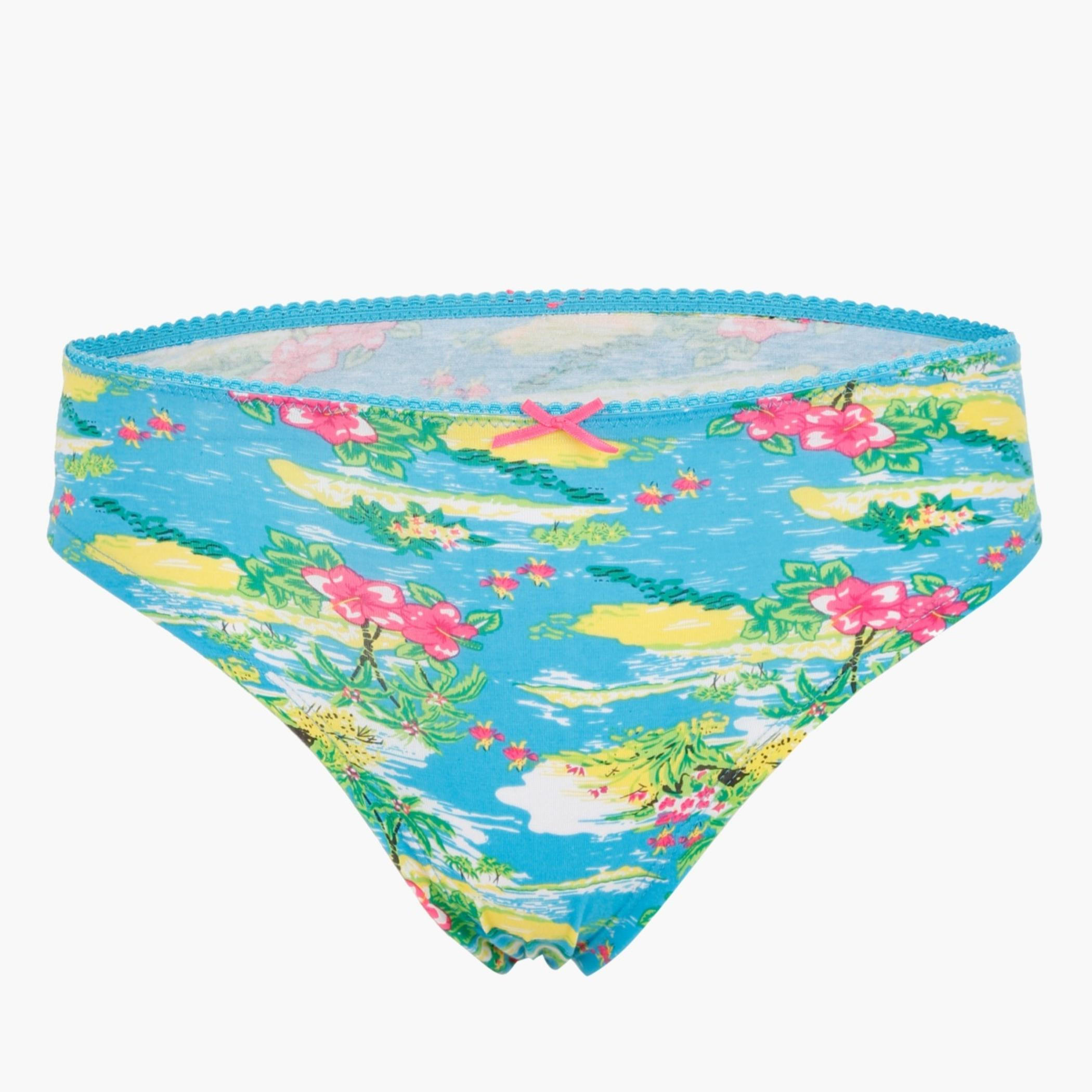 Printed Bikini Brief-women-clothing-lingerie-panties-image-1