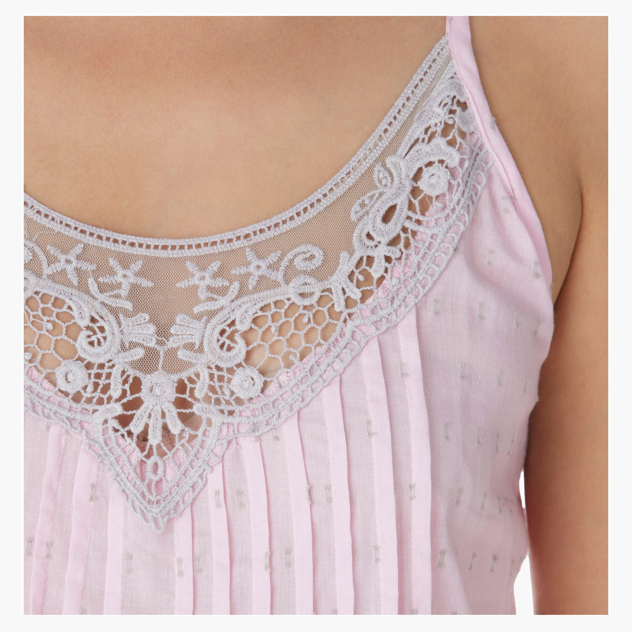 Sleeveless Lace Short Dress-women-clothing-dresses-image-4
