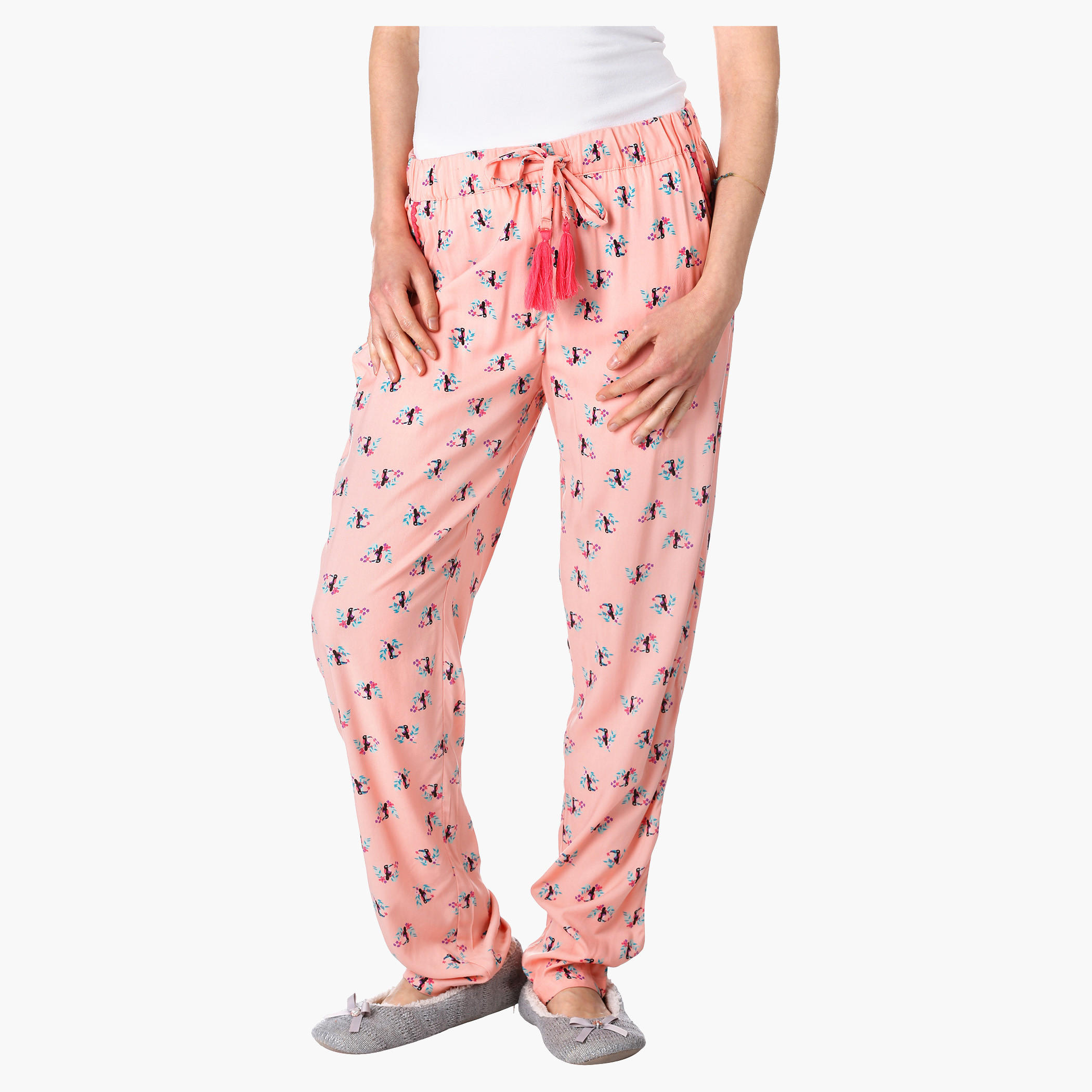 طقم بيجاما بطبعات-women-clothing-nightwear-pyjamas-bottoms-image-5