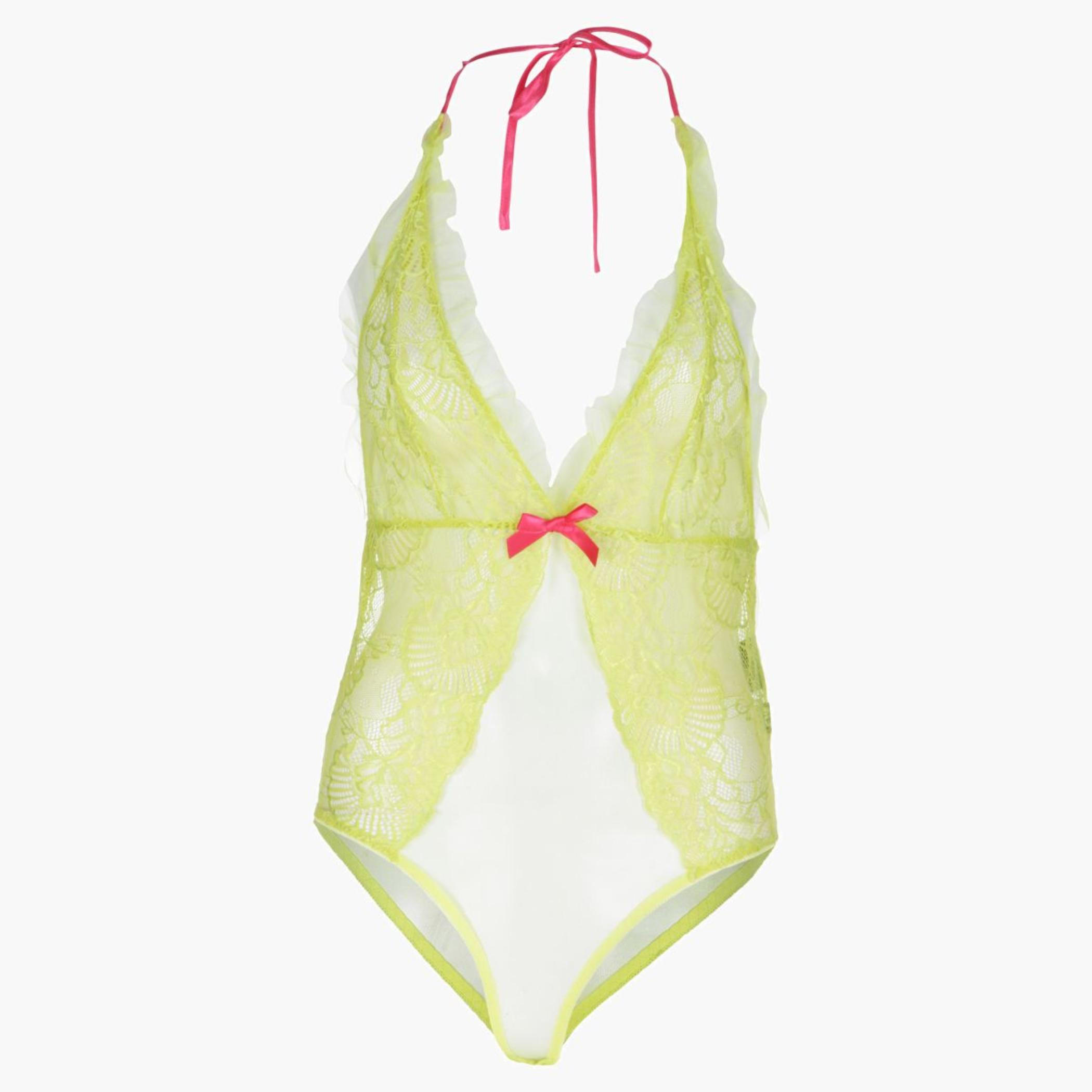 Solid Colour Lace Teddy-women-clothing-lingerie-babydollsandbodysuits-image-4