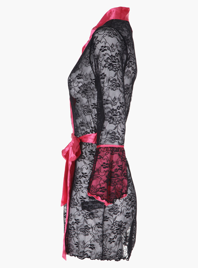 Dual-tone Robe-women-clothing-nightwear-robes-image-2