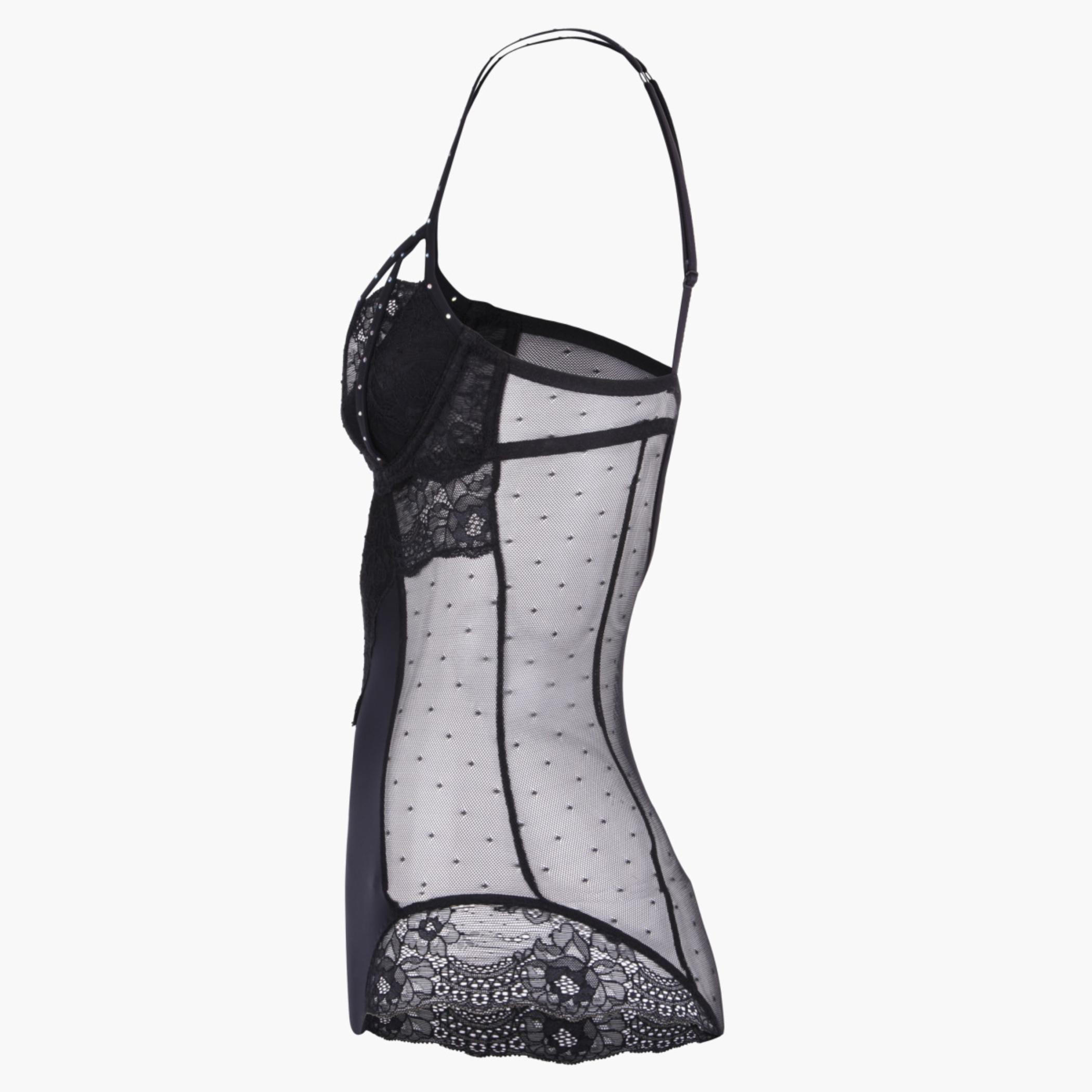 Lace Teddy Bodysuit-women-clothing-lingerie-babydollsandbodysuits-image-3