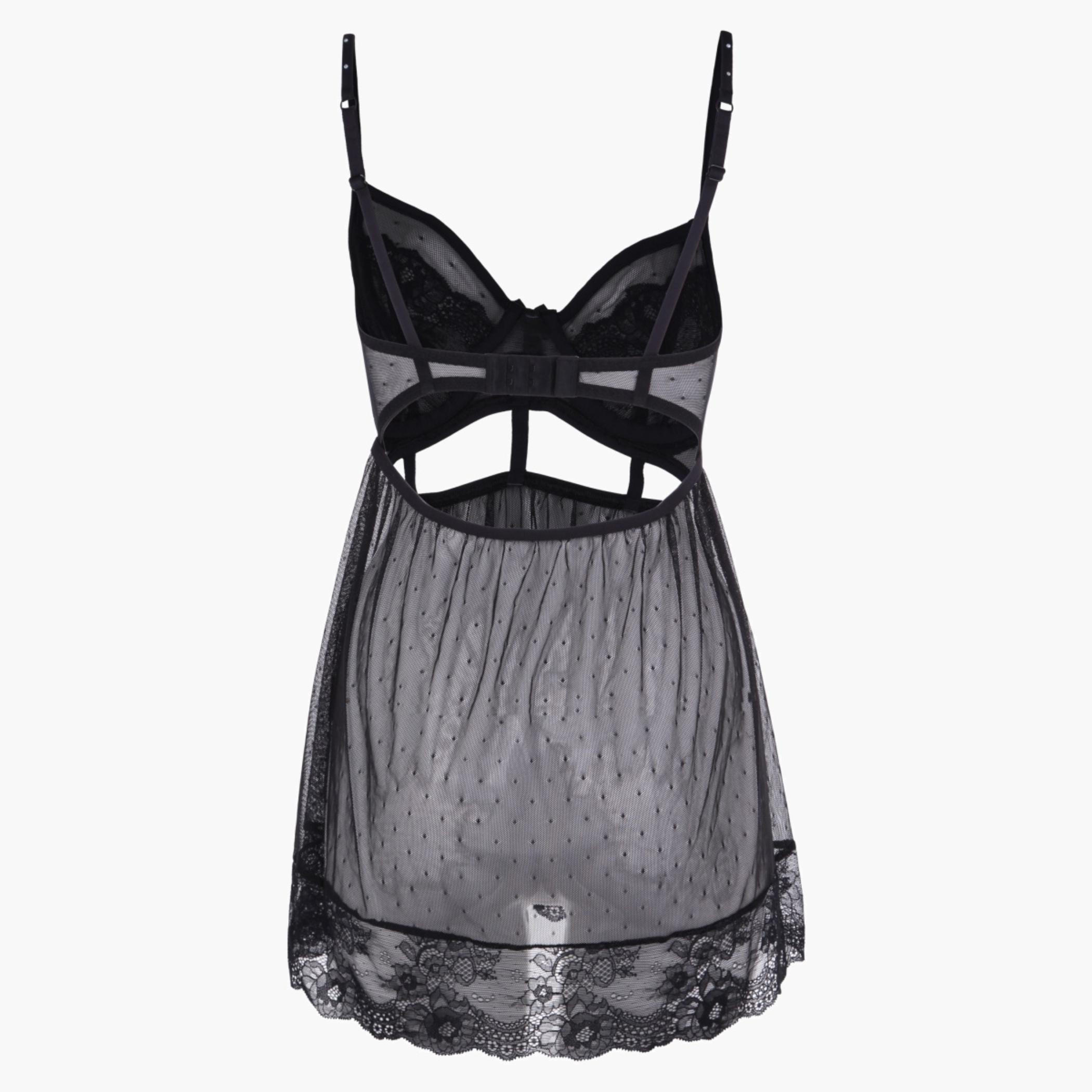 Lace Night Dress-women-clothing-lingerie-babydollsandbodysuits-image-2