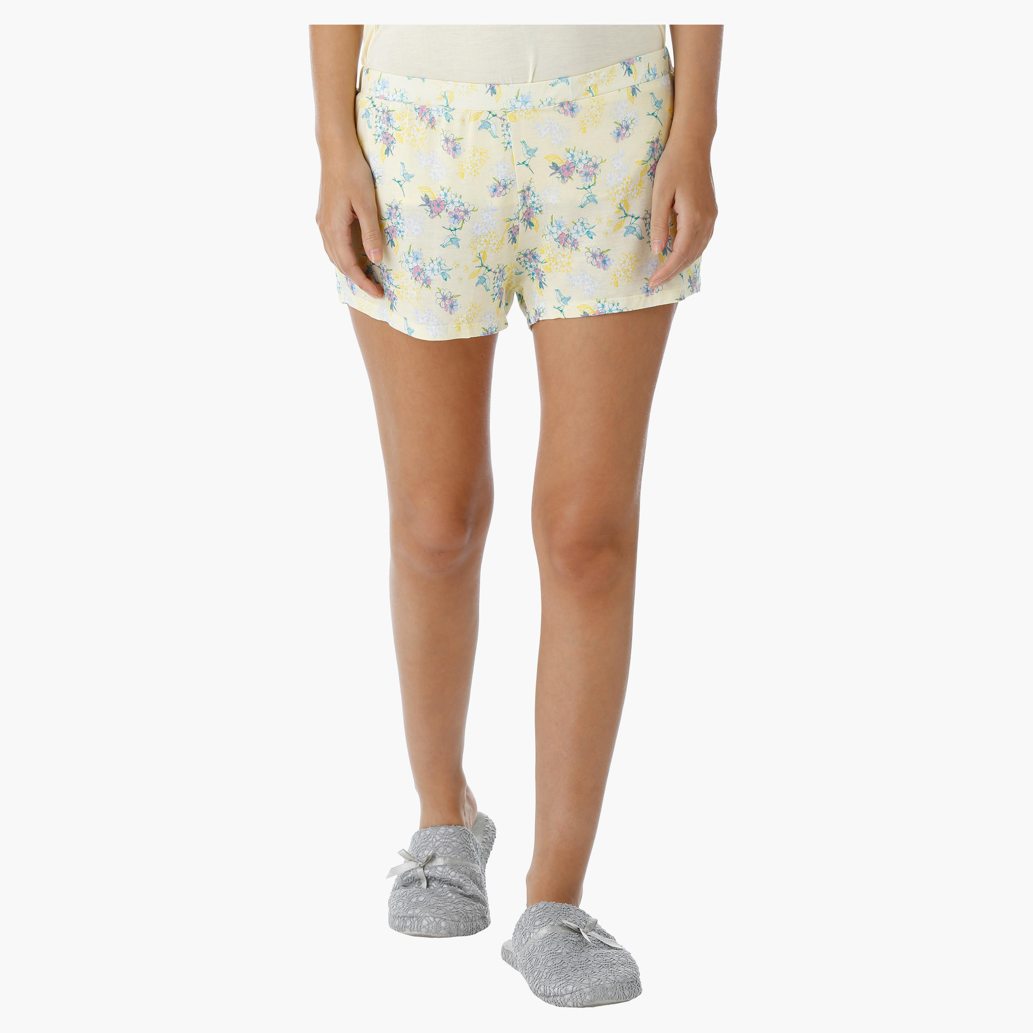 Printed Sleeveless Shorty Set-women-clothing-nightwear-pyjamas-longsets-image-5