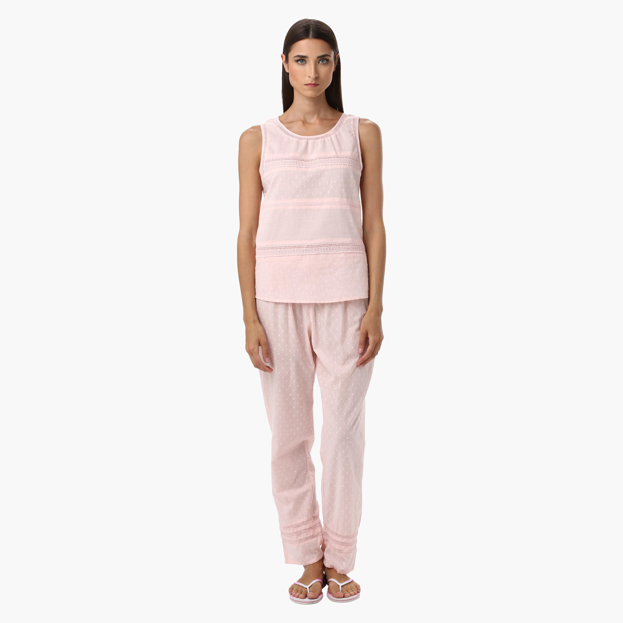 طقم بيجاما قطن-women-clothing-nightwear-pyjamas-longsets-image-5