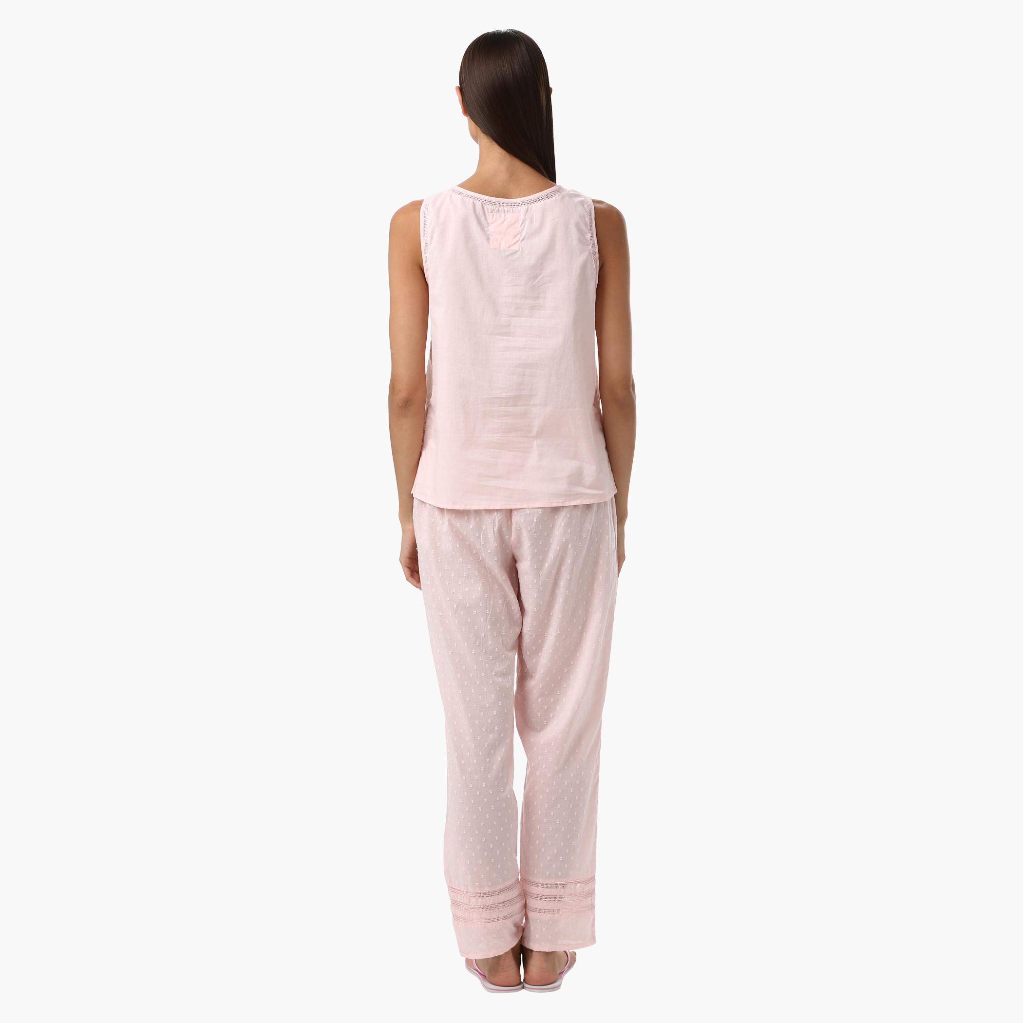 طقم بيجاما قطن-women-clothing-nightwear-pyjamas-longsets-image-4