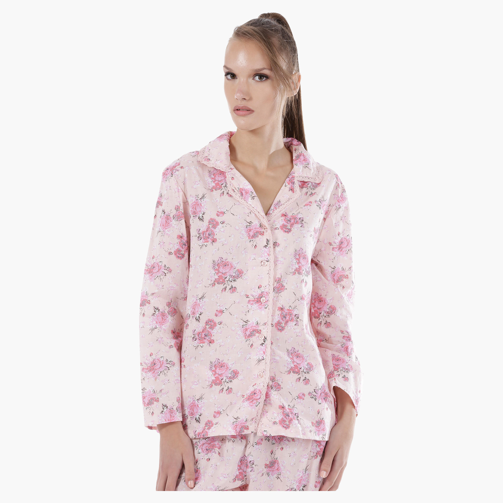 Printed Cotton Capri Set-women-clothing-nightwear-pyjamas-longsets-image-4